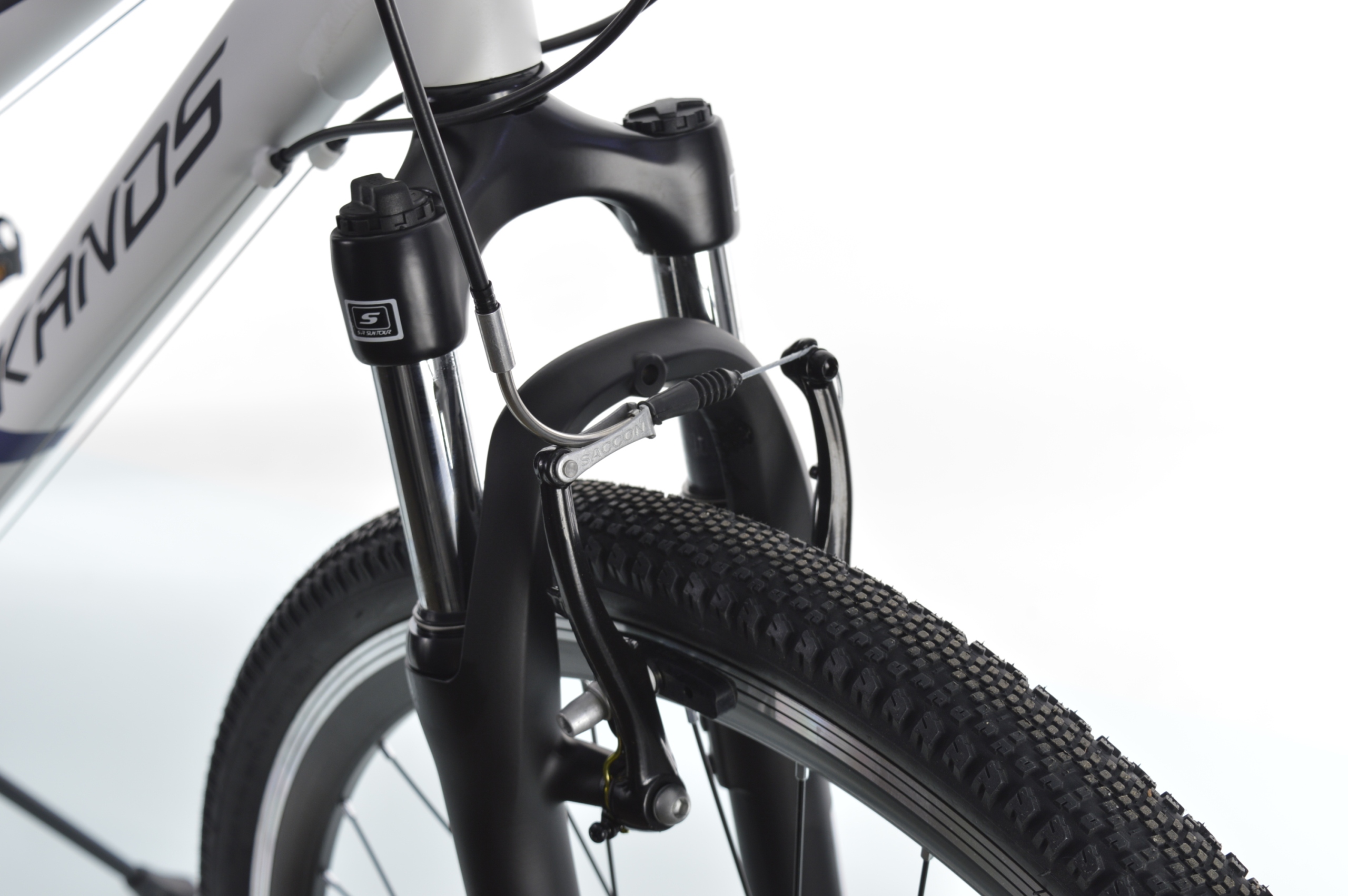 Rower Kands 28 STV-900 D17 biało-niebieski mat rama 17 cali koło 28 