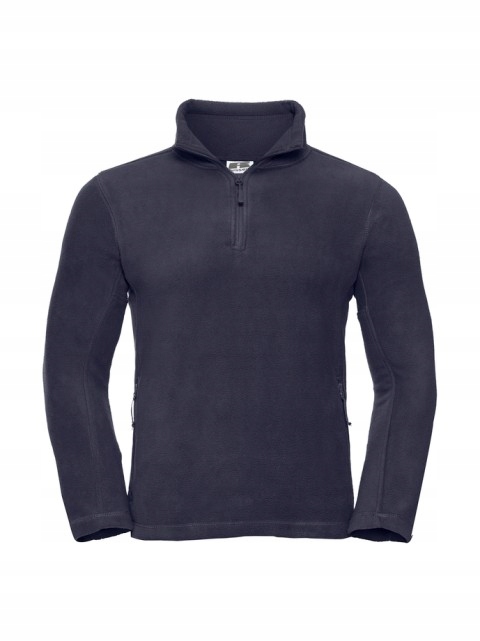 Pánský fleece s krátkým zipem Outdoor Russell French Navy XXL