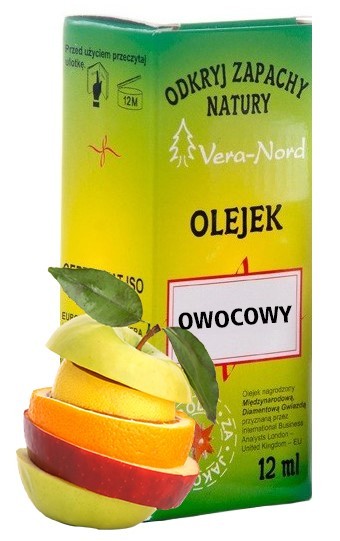 

Owocowy Olejek Zapachowy 12ml Vera Nord