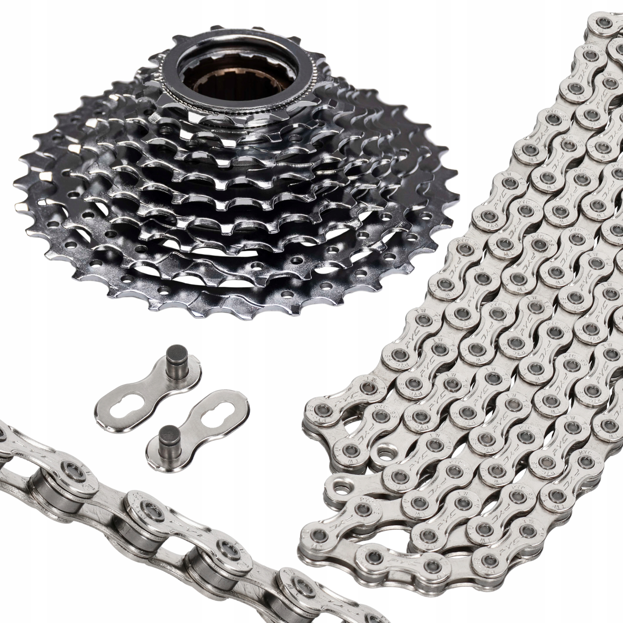 Komplet Wolnobieg Ata 9-rzędowy Index 13-32T Łańcuch Pyc E-bike Zestaw