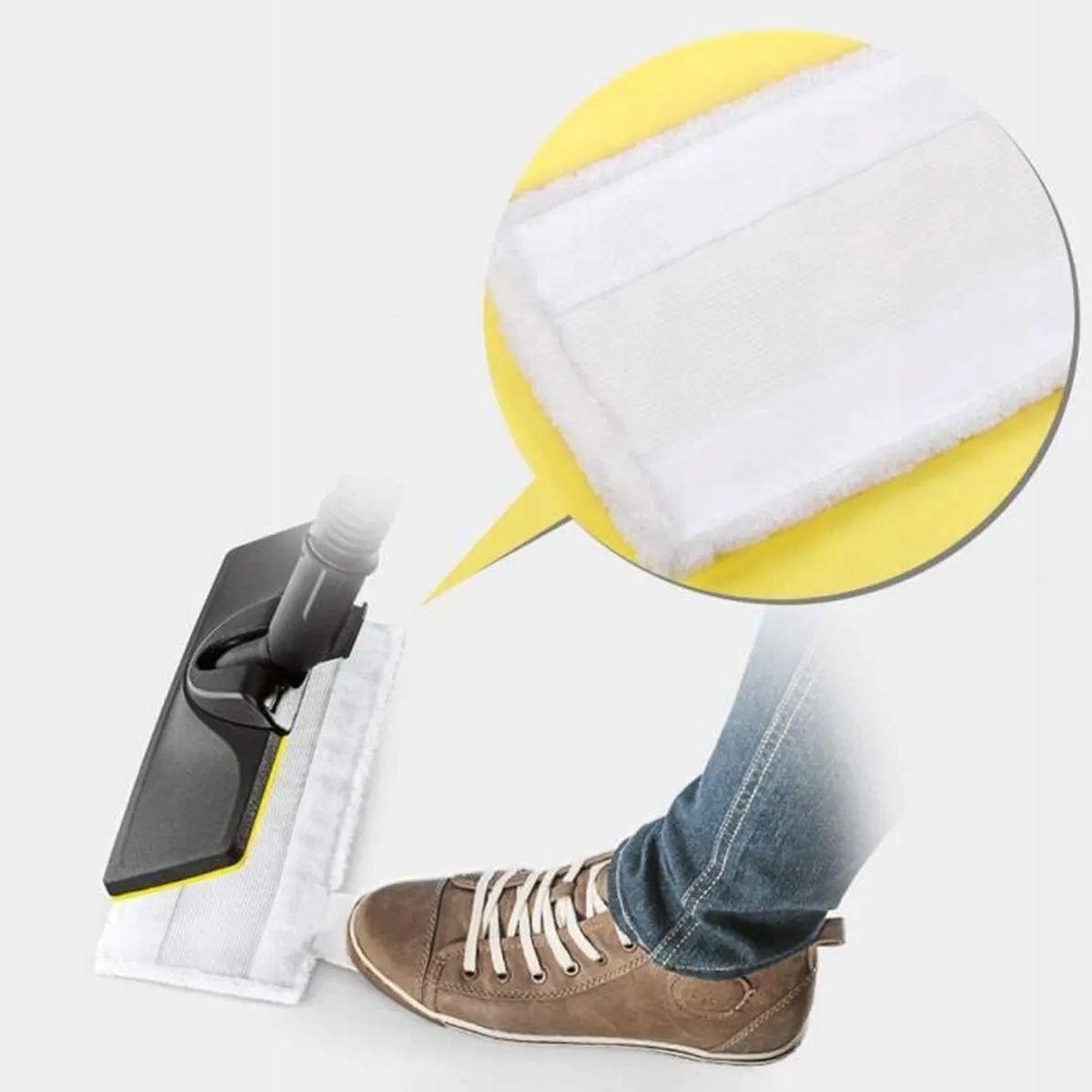 5x WKŁAD NAKŁADKA ŚCIERKA DO MOPA KARCHER SC1 SC2 SC3 SC4 SC5 SI4 EasyFix Waga produktu z opakowaniem jednostkowym 0.32 kg