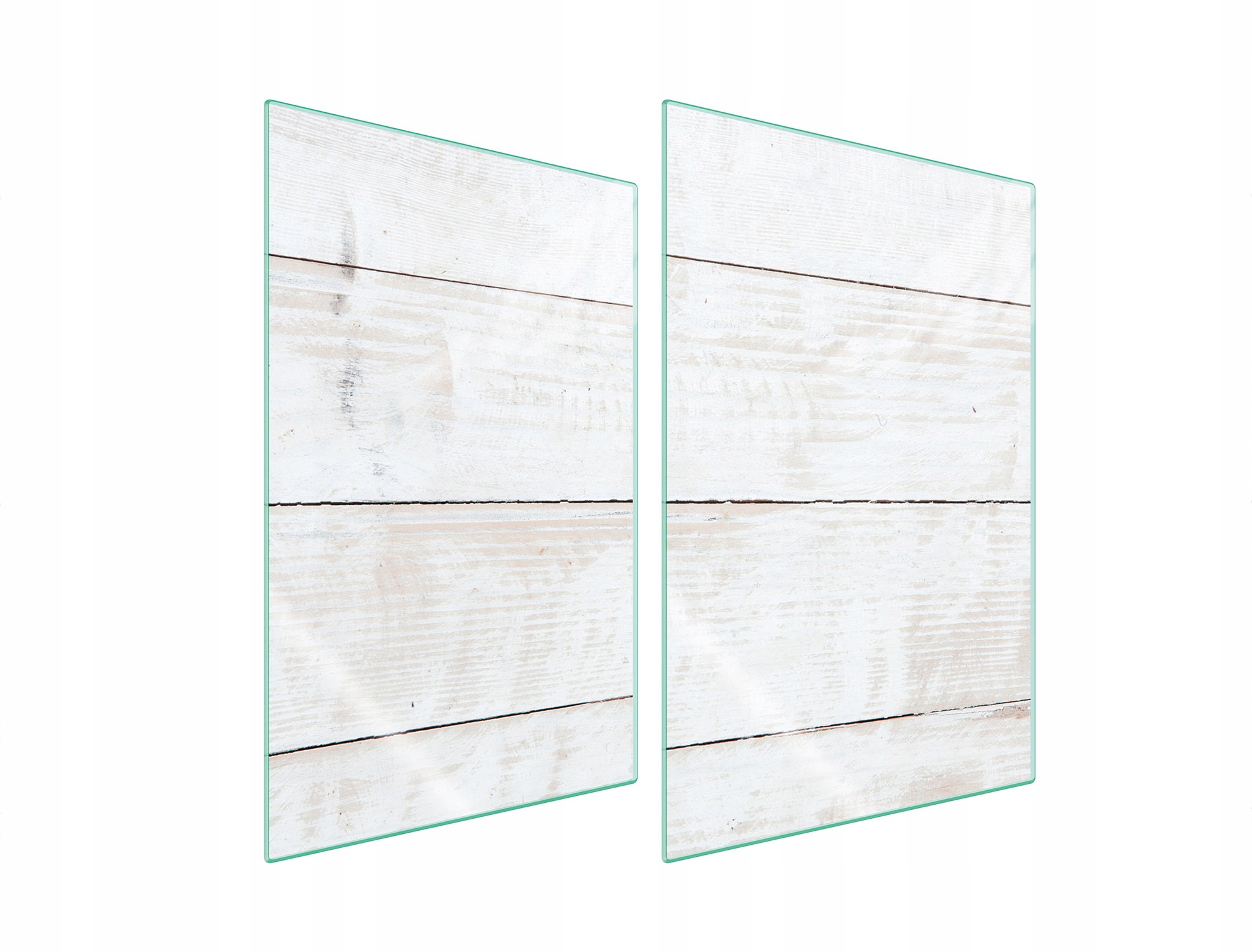 Skleněná Ochranná Deska Do Kuchyně 2x35x52 Dřevo Tvrzené Sklo