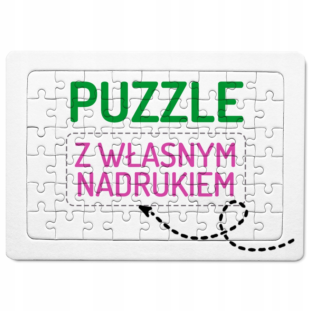 Puzzle z własnym nadrukiem 20x30 cm, 120 elementów