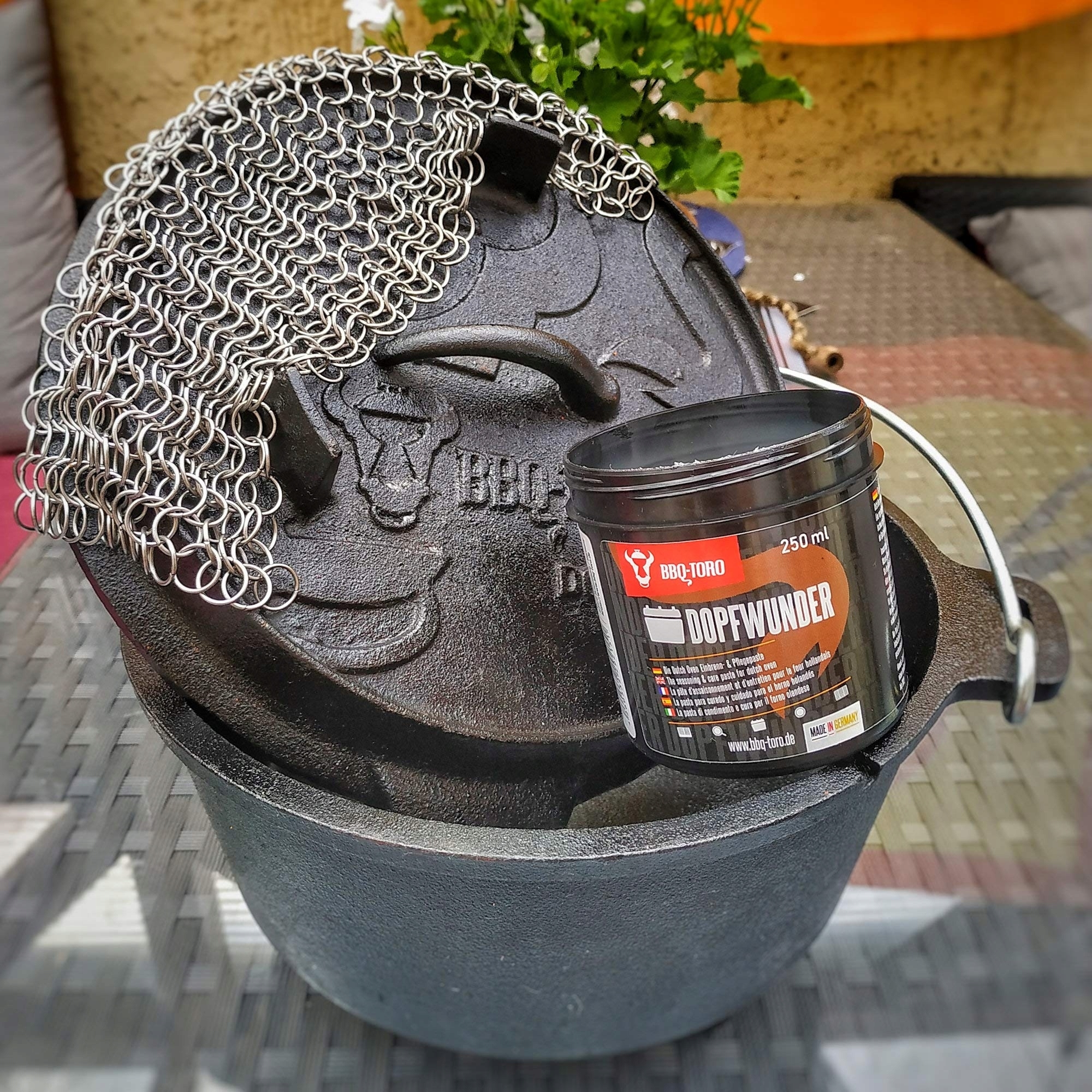 Levně Bbq Toro Dopfwunder Silná pasta na litinu 250 ml