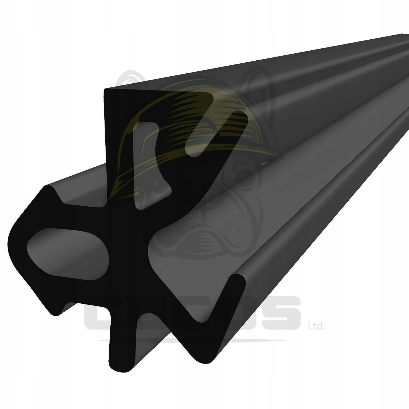 Uszczelka do okien PVC S-1252 SALAMANDER CZARNA 1m Marka inna