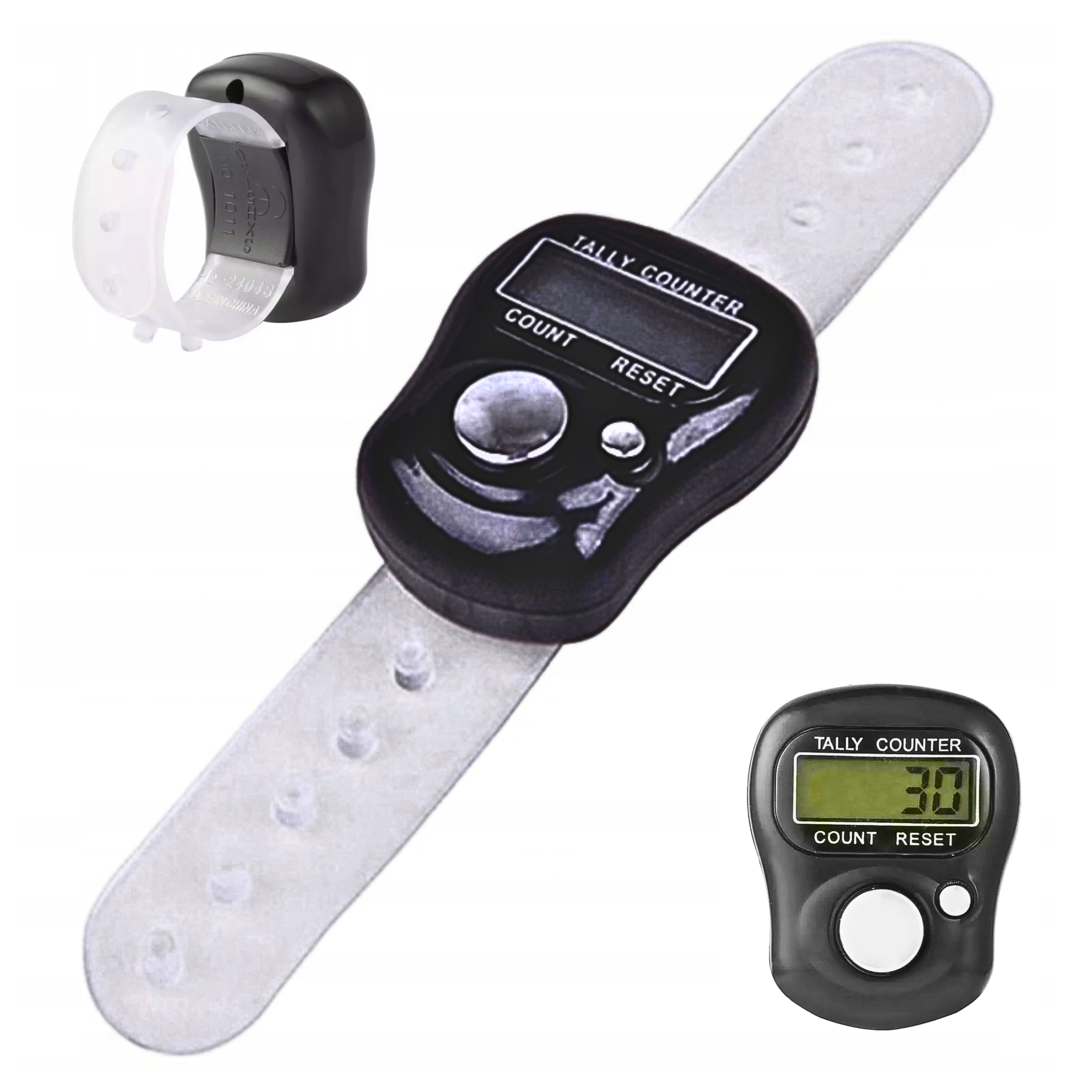 Klikacz kliker ręczny licznik pedometr ELEKTRONICZNY LICZNIK NA PALEC