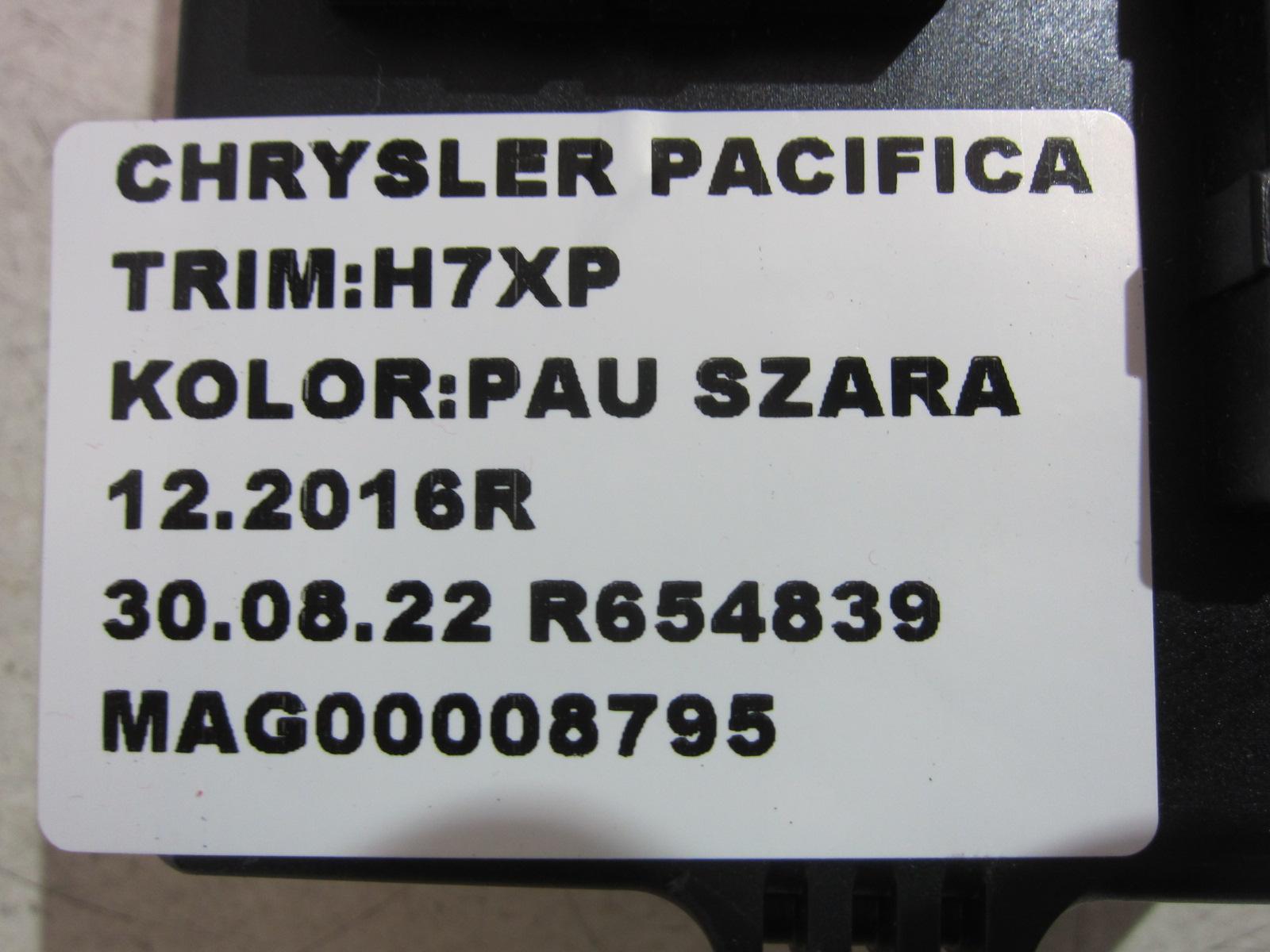 CHRYSLER PACIFICA 2017 Module du capot 68316094