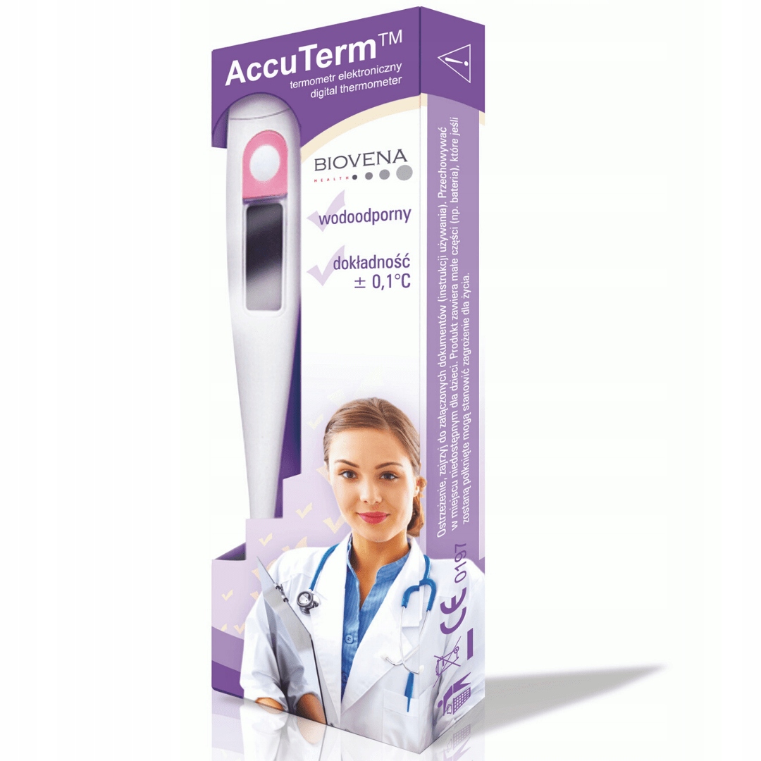 

Termometr elektroniczny, AccuTerm, 1szt