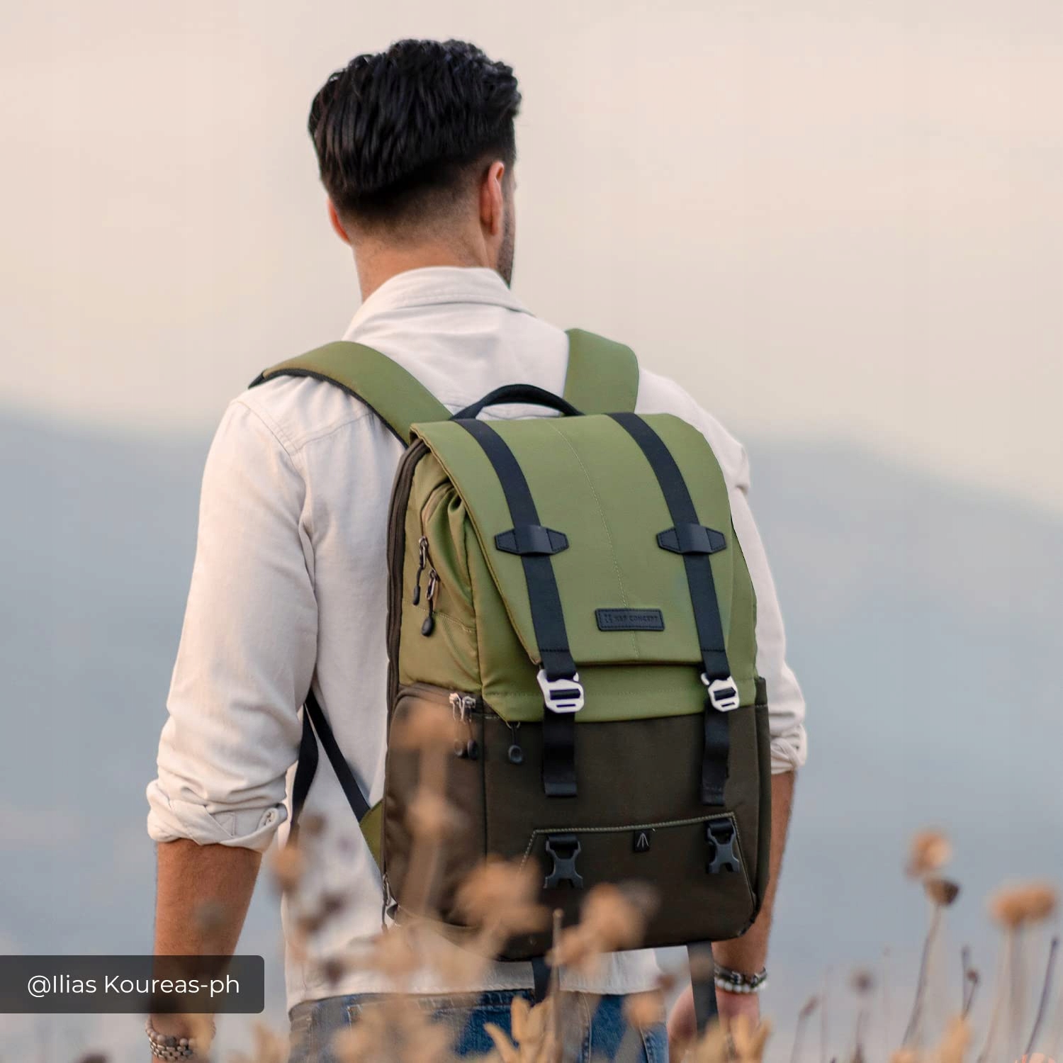 K&F CONCEPT Plecak Na Aparat Z Przegrodą Na Laptopa 15-15,6 Cali 20L — miniatura 2