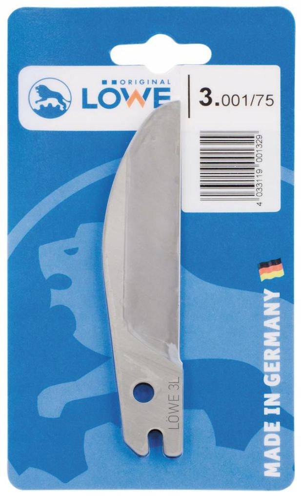 Čepel pro nůžky na stříhání kabelových kanálů 3606 3001/75, 1 Ks. Löwe
