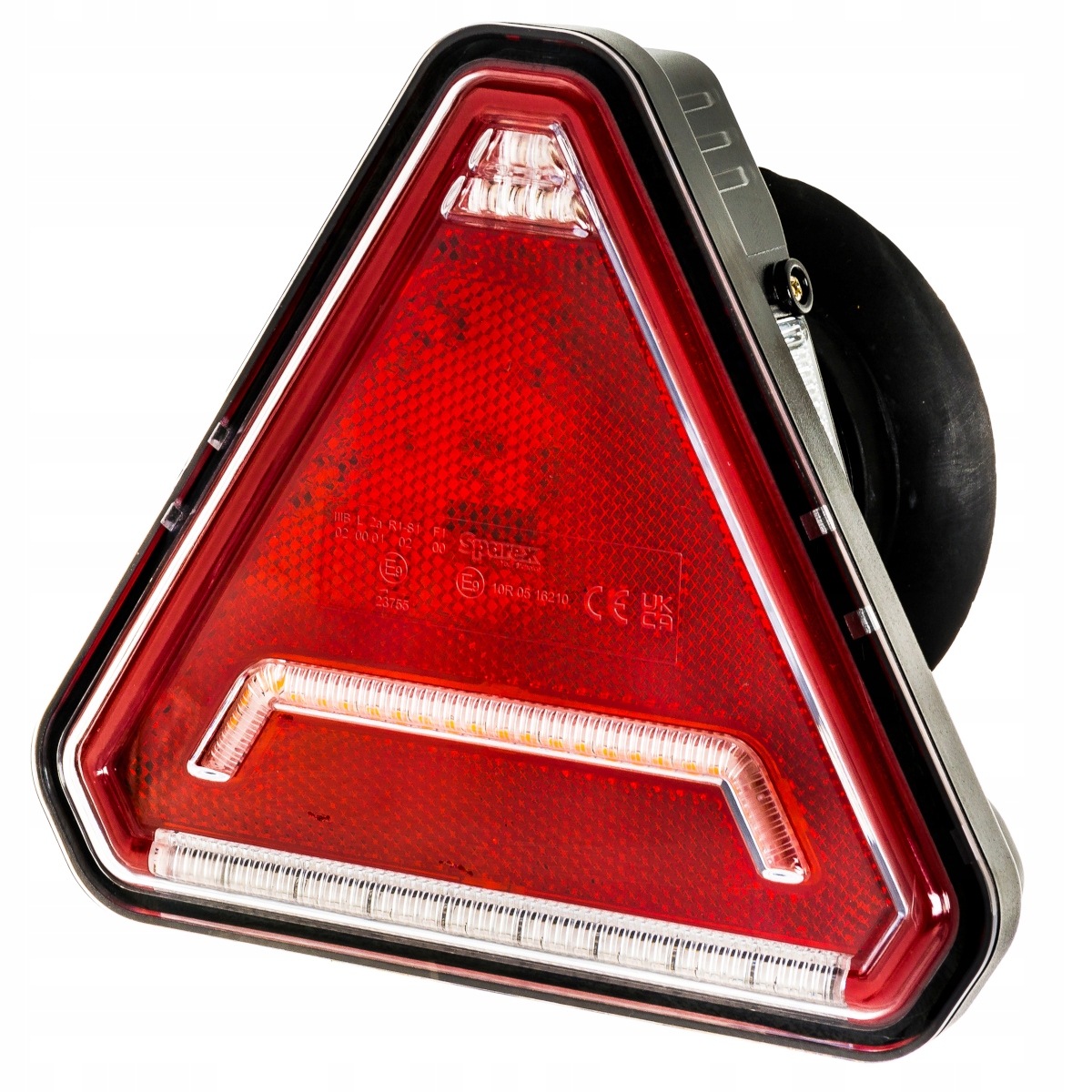 Belaidis galinių LED žibintų komplektas priekabai, Connix Plus, 12 V, IP65, su dinaminiu posūkio signalu, iki 20 m, 4400 mAh