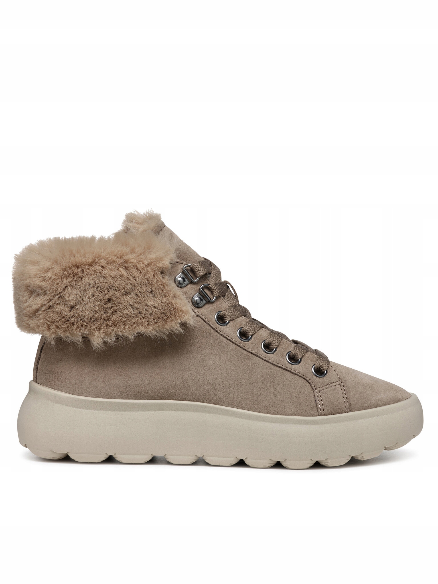 Geox Béžové dámské tenisky Geox Spherica Ec4.1