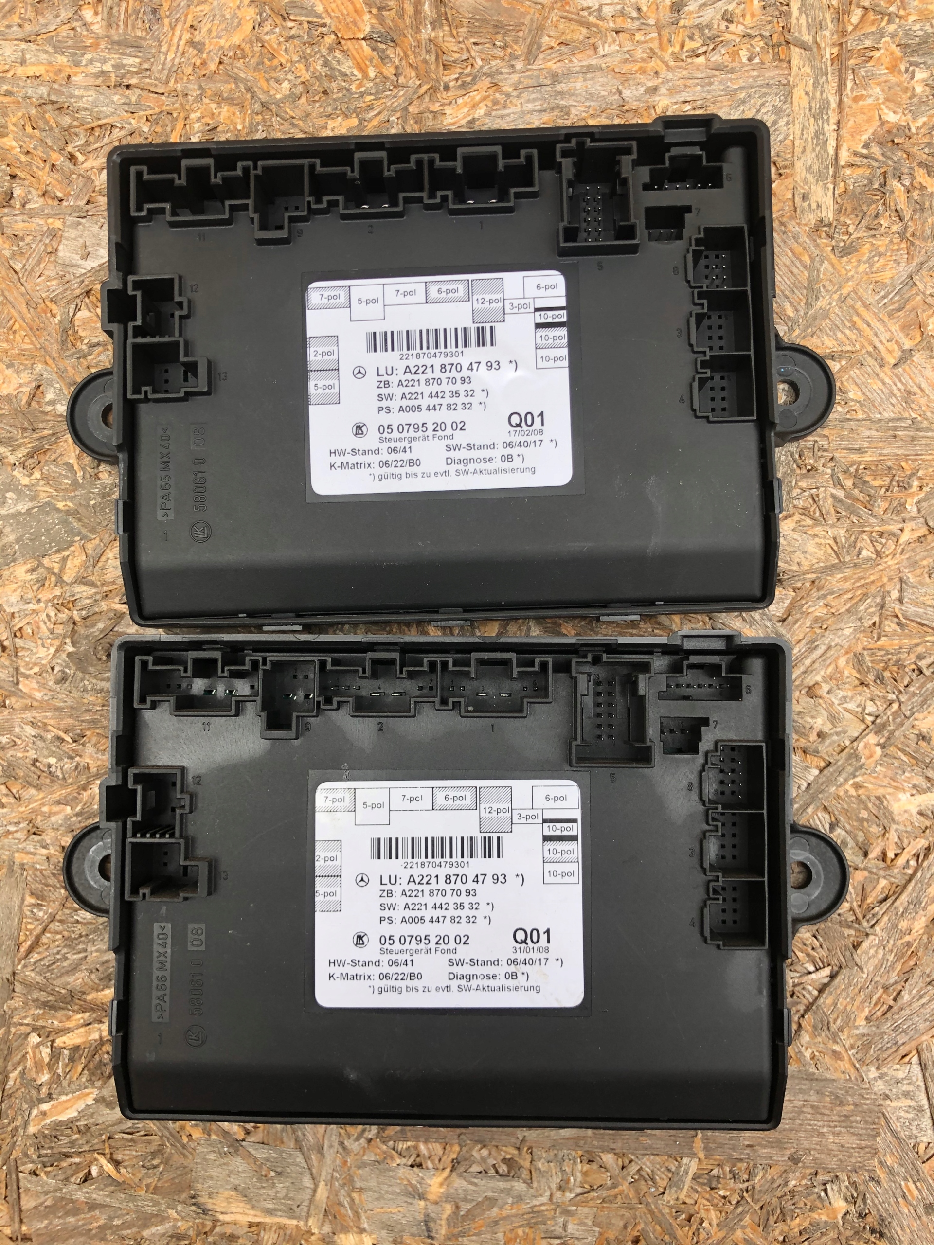 A2218704793 - Модуль передней правой двери 2218704793 MERCEDES W221