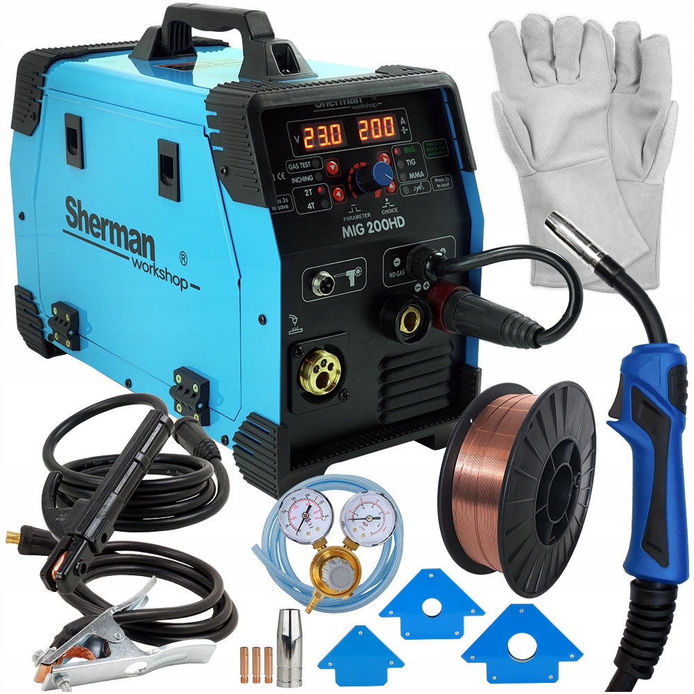 Spawarka MIGOMAT 3w1 Sherman MIG TIG MMA 200A