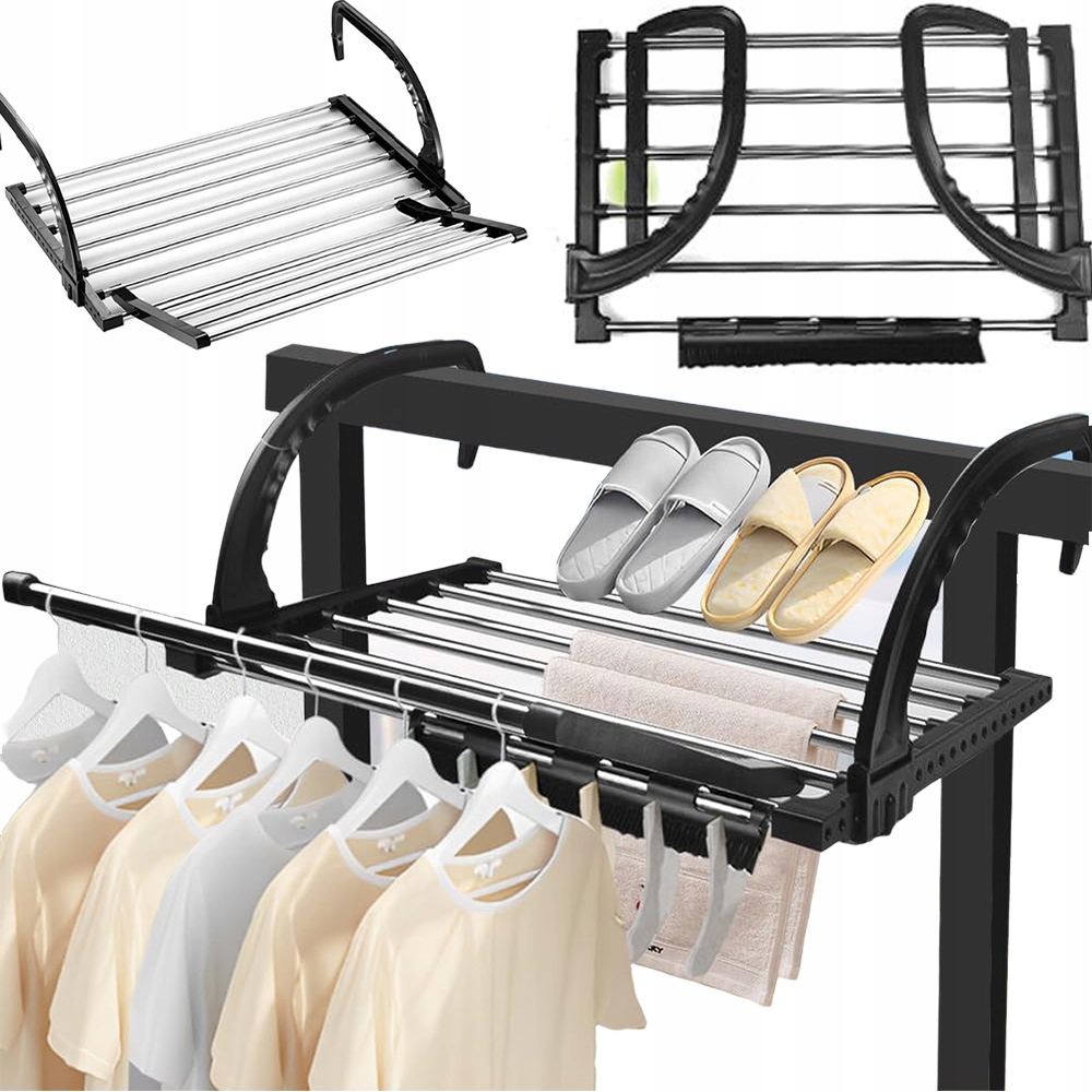 Levně Sušák Radiátor Rozkládací 32*40 cm Na Oblečení, Boty