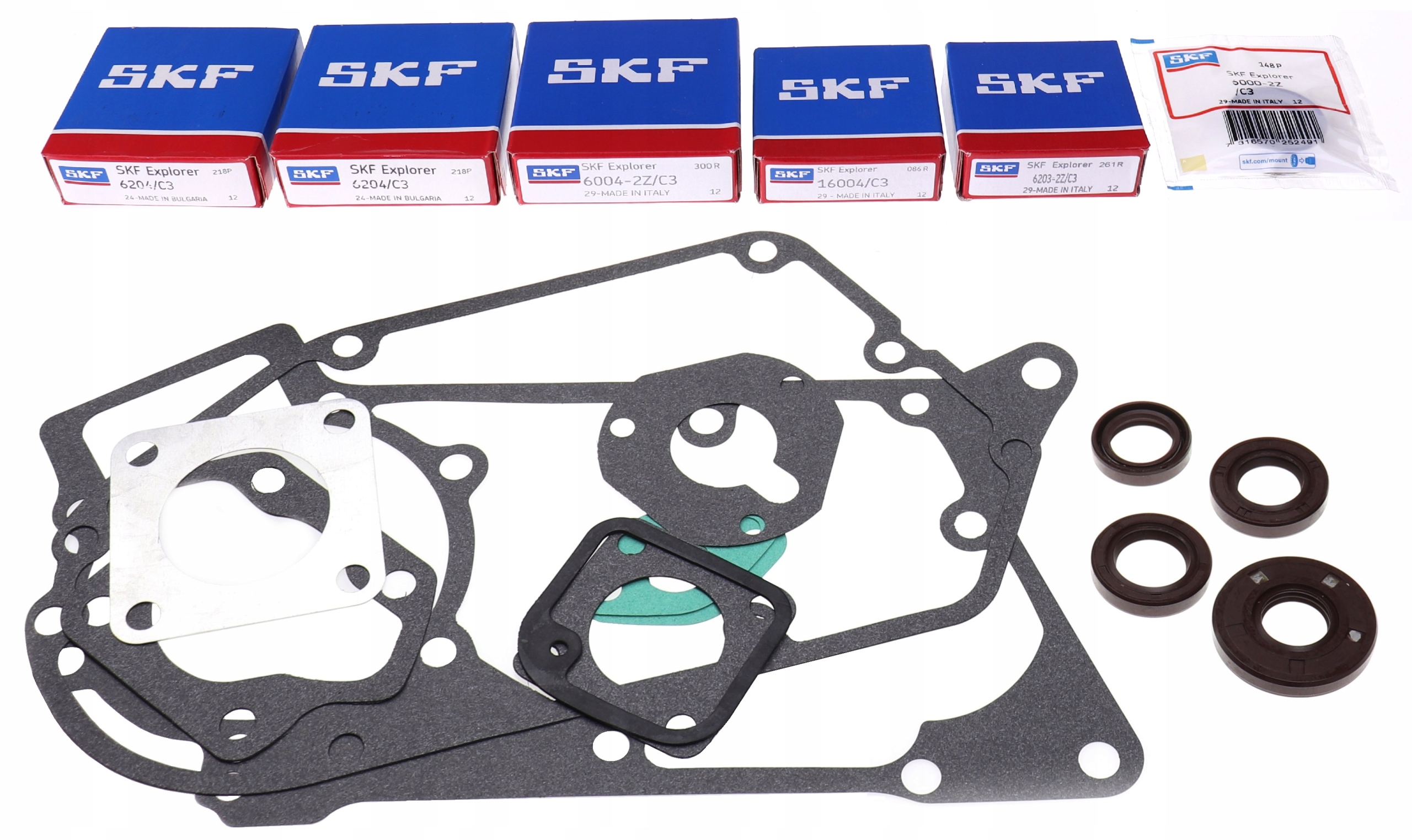 

Łożyska Uszczelki Silnik Skf C3 Simson S51 SR50
