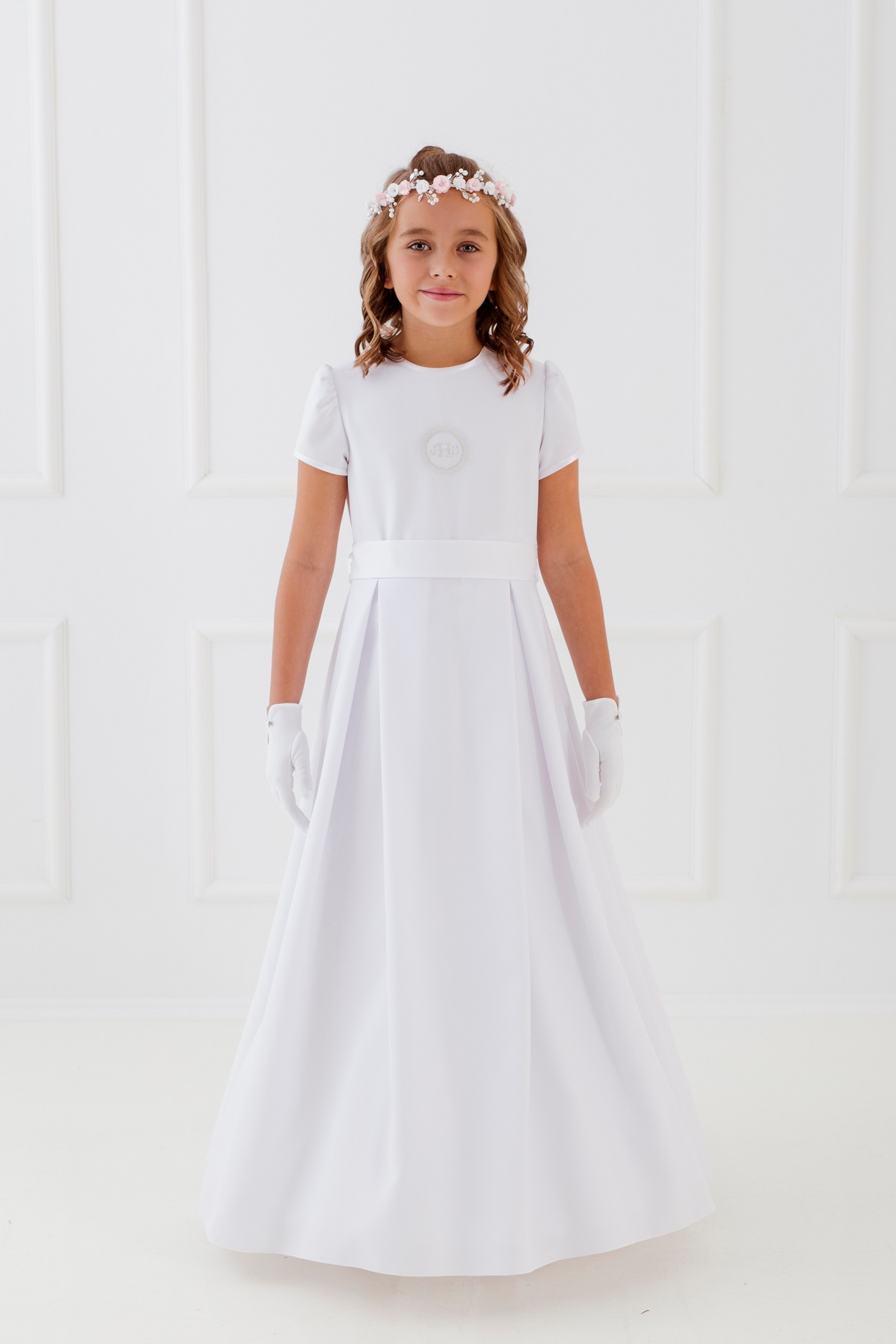 ALBA SUKIENKA KOMUNIJNA Z BOLERKIEM SZYTA NA MIARĘ Marka inna