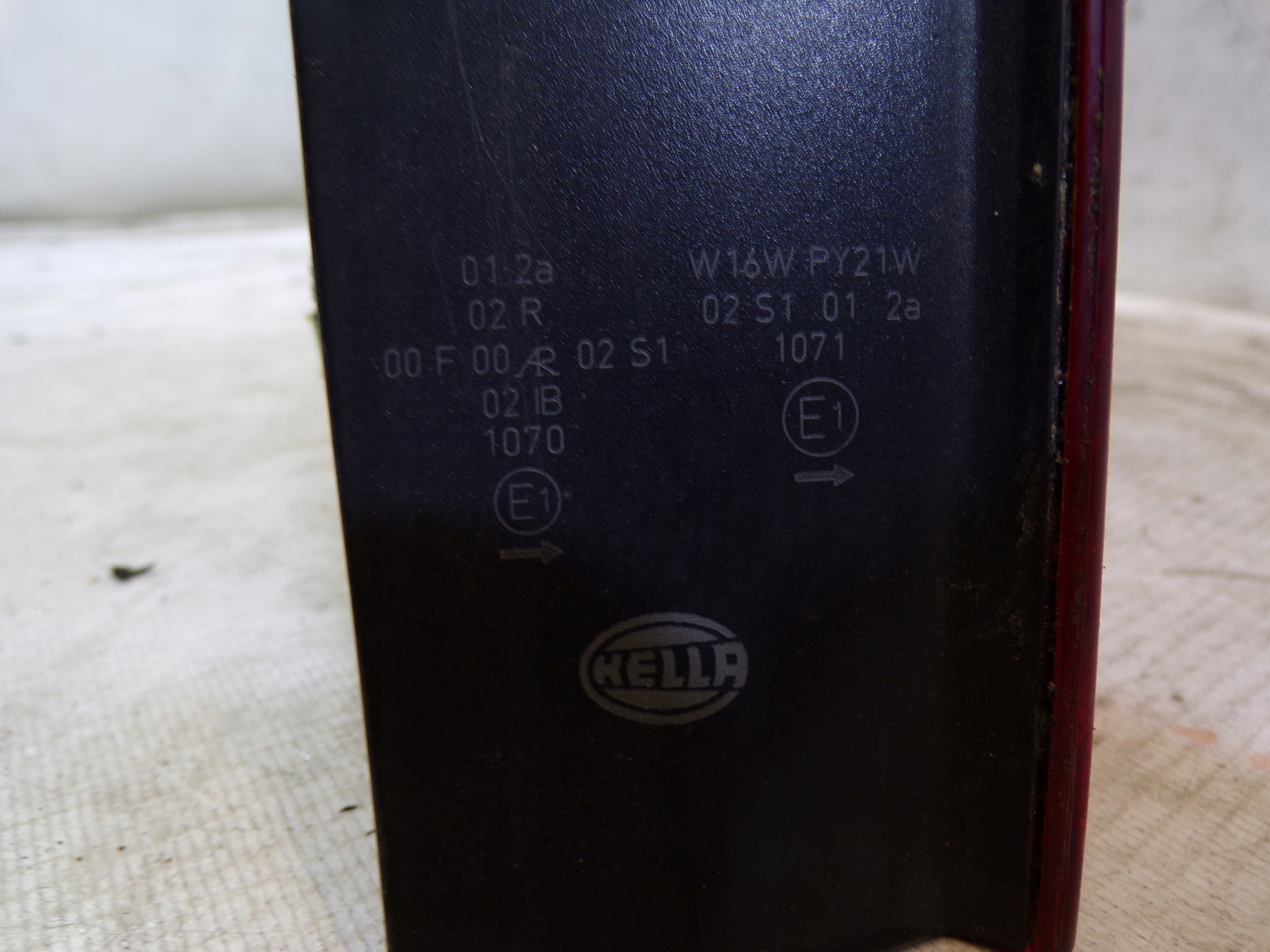 light rear rear part right BMW E39 sedan (2) (K)