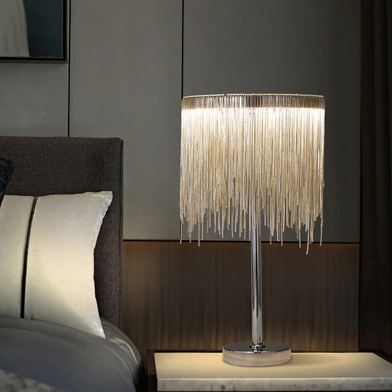 Lampa Stołowa Endon Zelma Art Deco Marka Artdeco