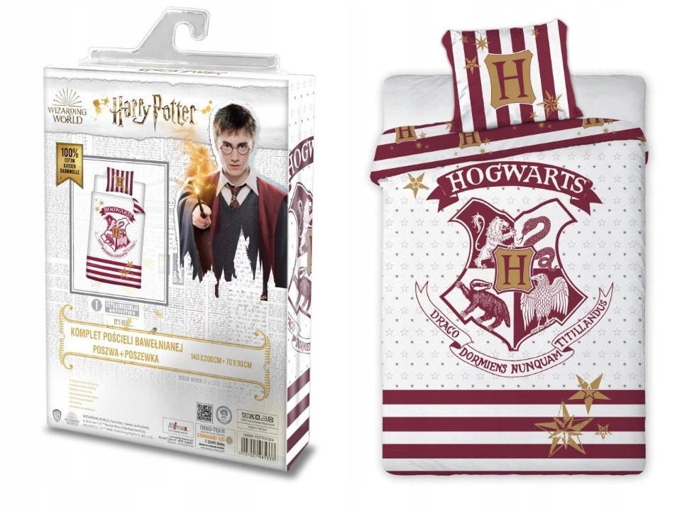 

Pościel Harry Potter Komplet 140X200 70X80 2W1 004