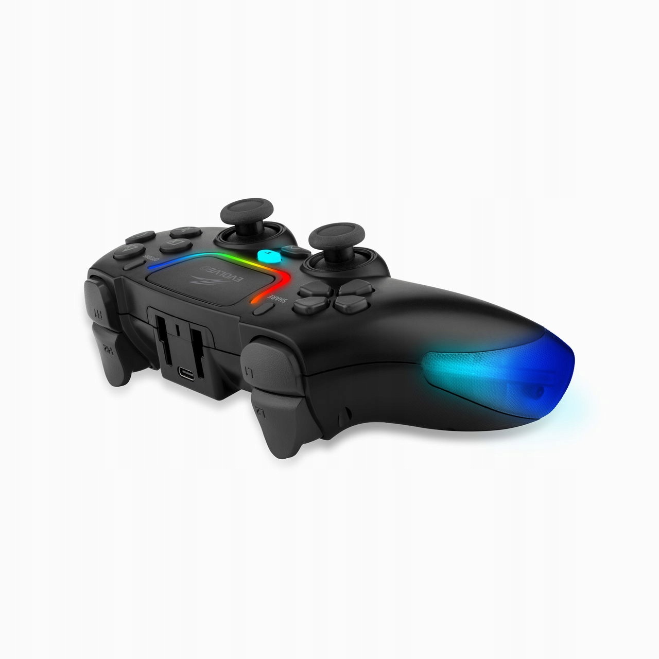 Evolveo Ptero2, bezprzewodowy & gamepad przewodowy do Pc, PS3 4 5, iOS, Android
