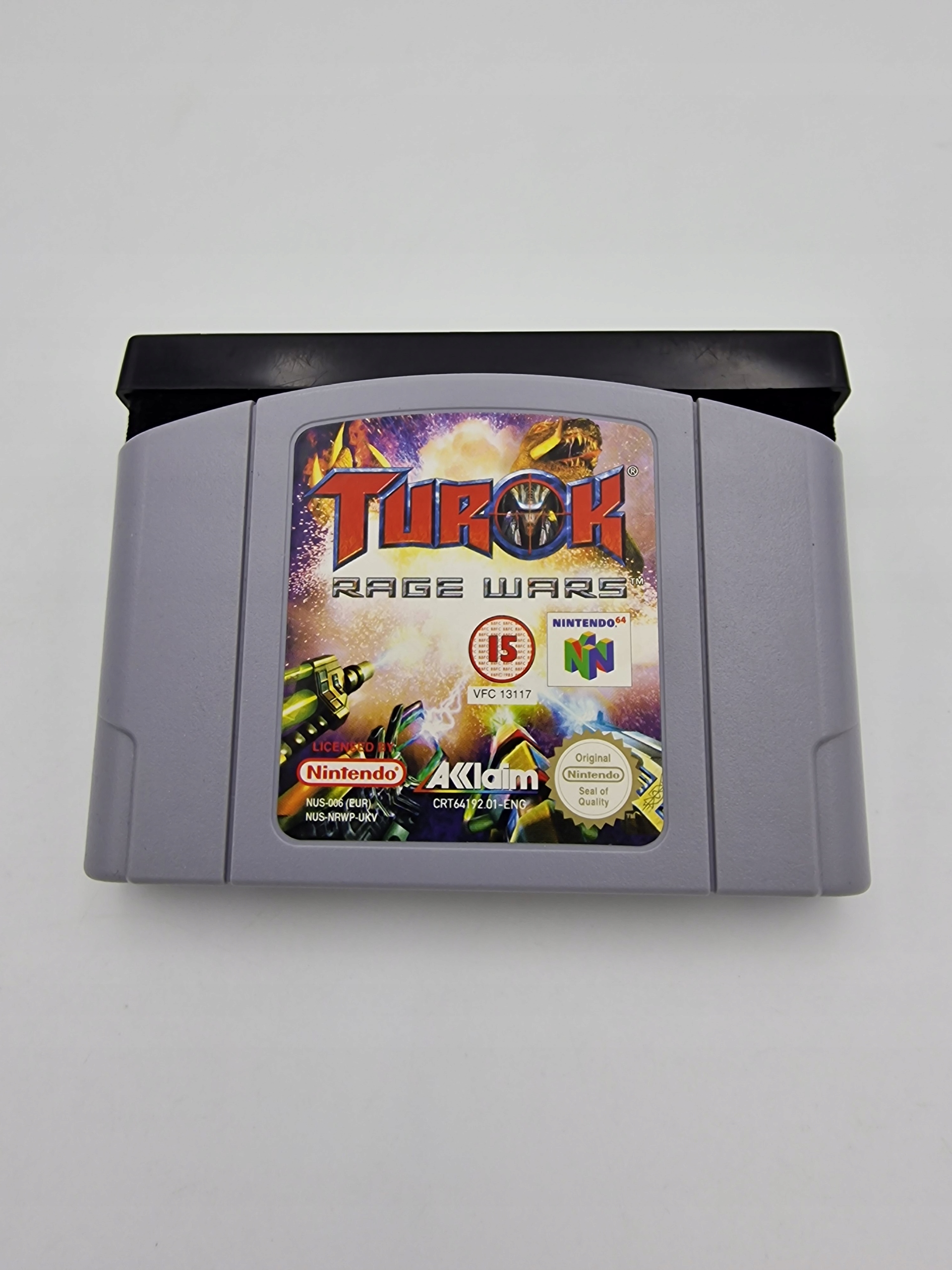 NINTENDO 64 TUROK RAGE WARS Platforma Nintendo 64