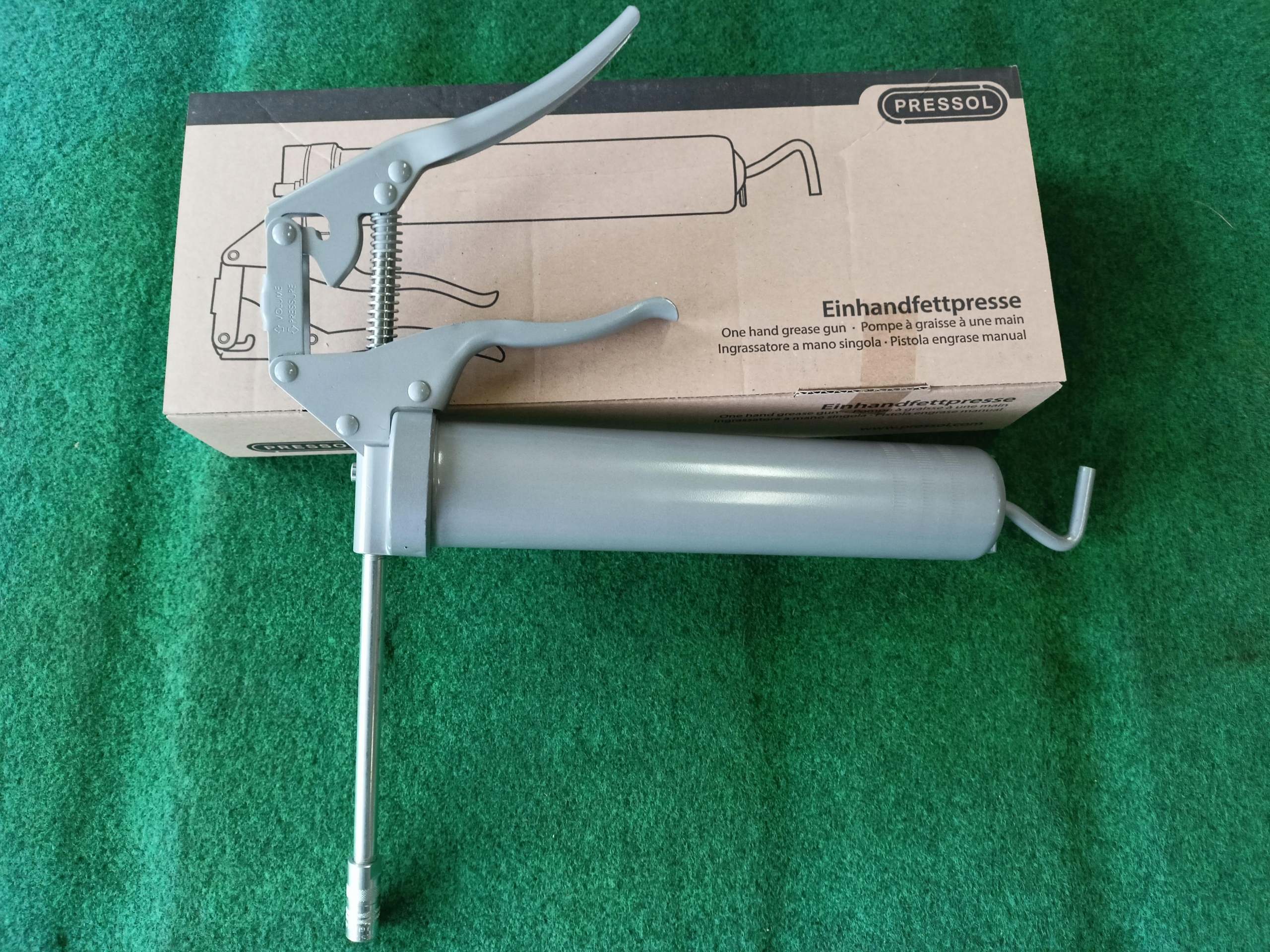 Jednoruční maznice Pressol na kartuše 400 g