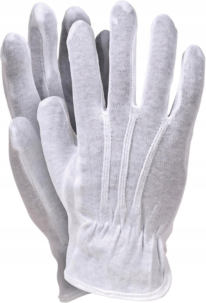 

Rękawiczki Rękawice Bawełniane Białe Lux r.10 (XL)