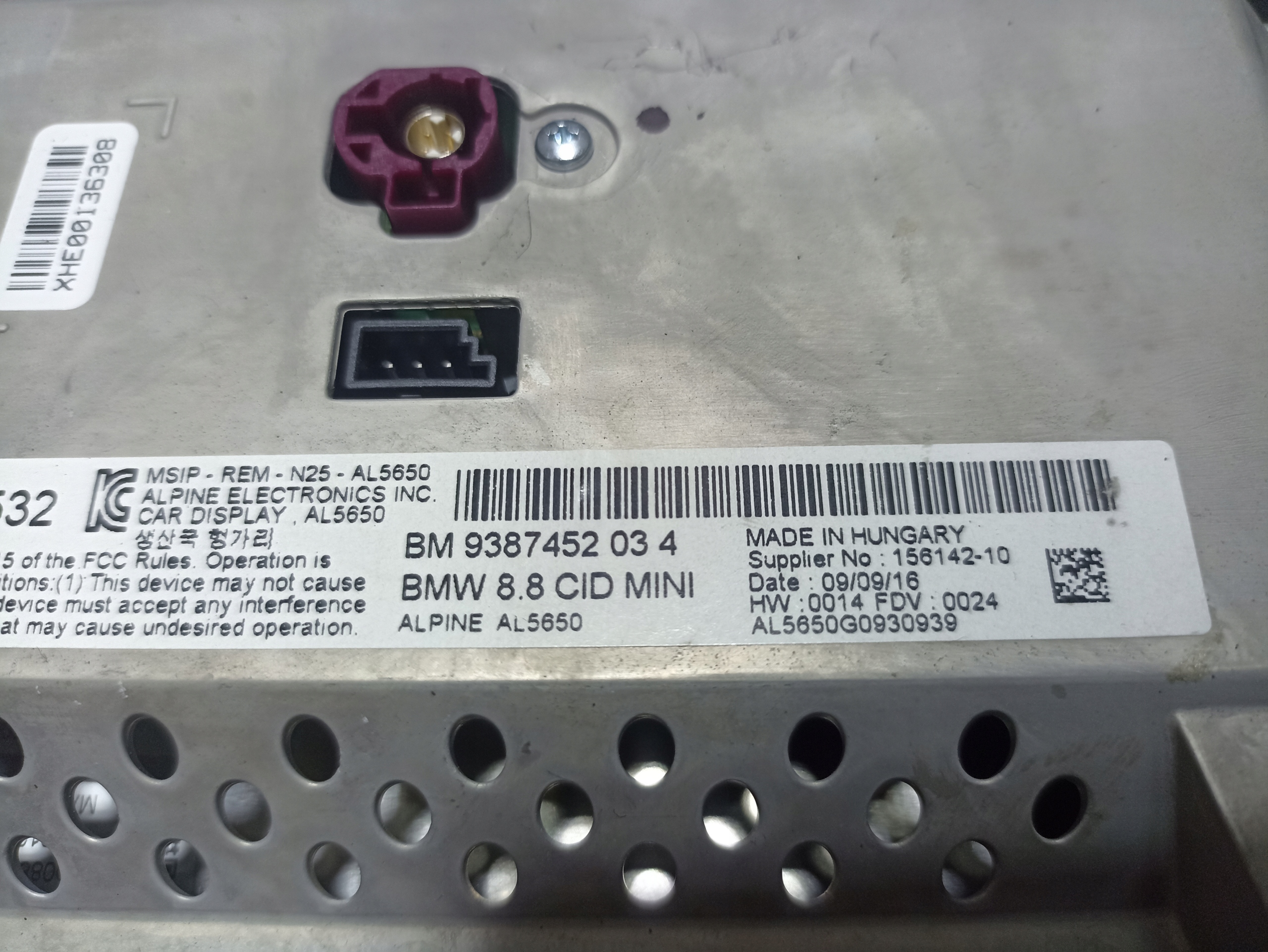 Mini MINI F56 Navigation GPS Navi Radio 6842267 - Thumbnail 22