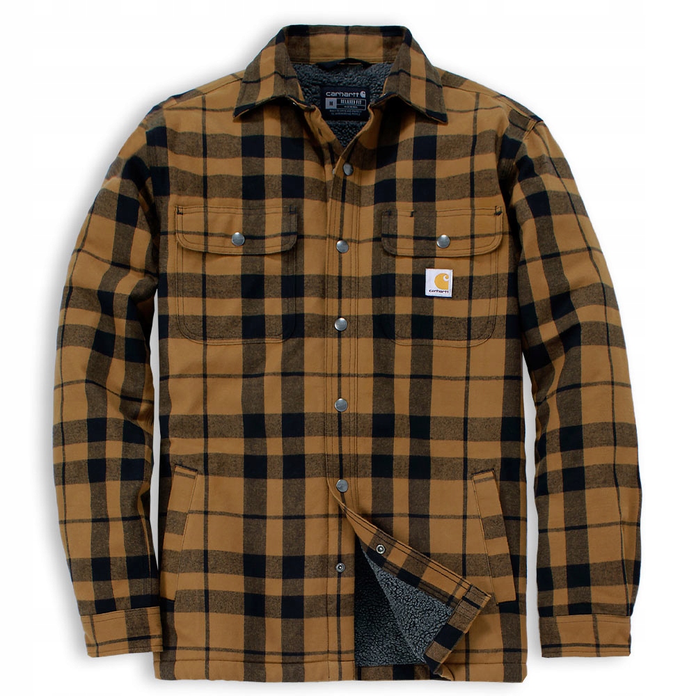 Svrchní košile Carhartt Heavyweight Flannel Sherpa