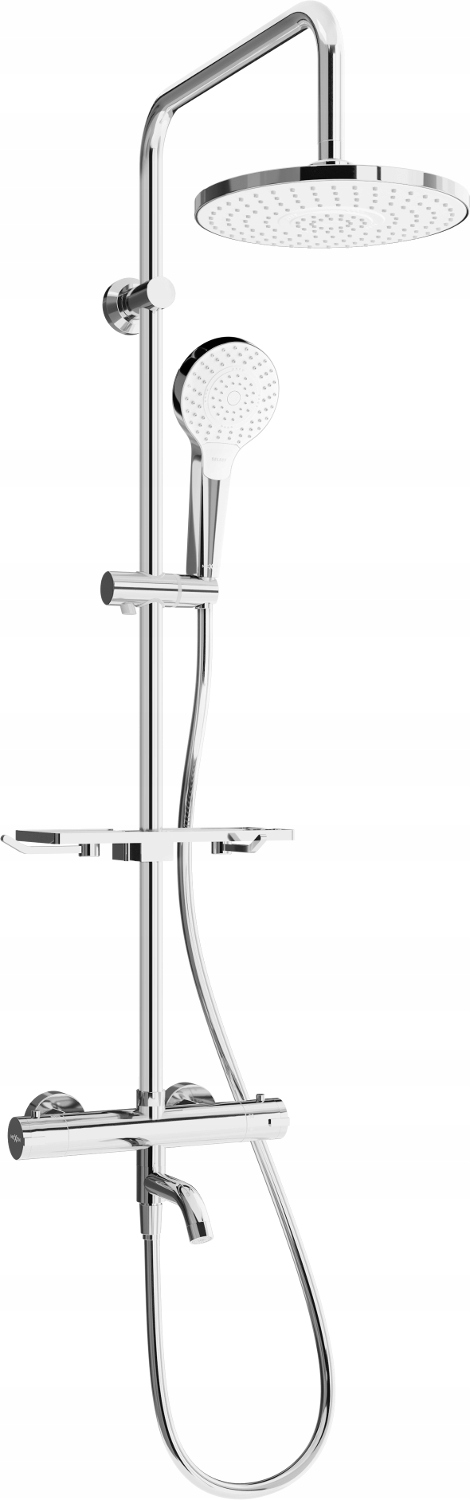 

Mexen KT05 Zestaw Wannowy Bateria Termostat Chrom