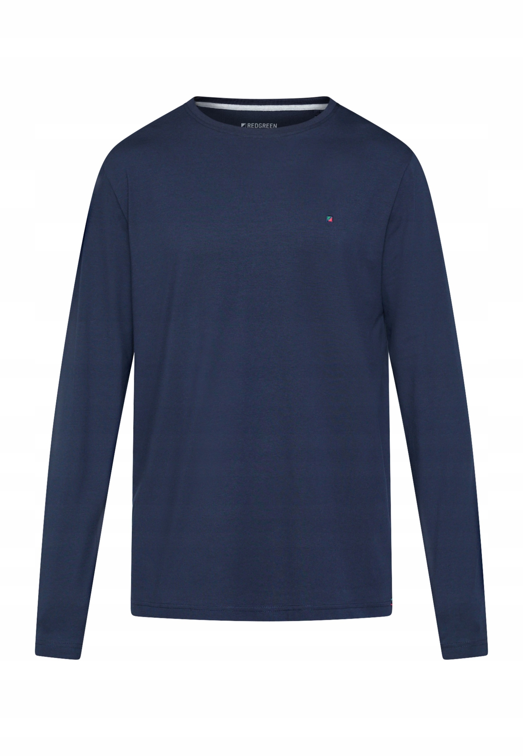 Redgreen Velké Tričko S Dlouhým Rukávem Longsleeve, Tmavě Modré, 5XL