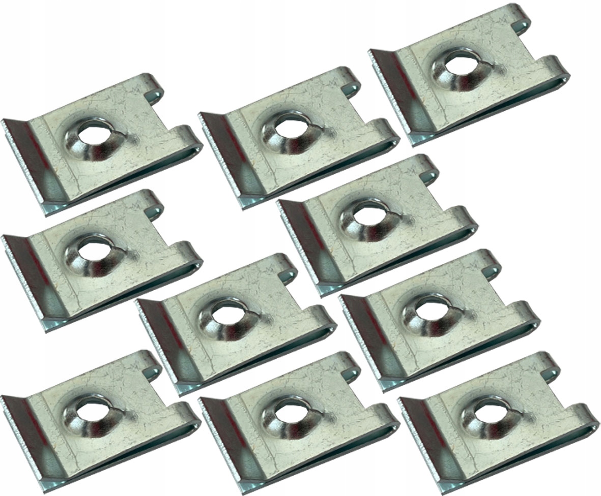 

10x Spinka Blaszka Montażowa Opel 16x24,5 mm