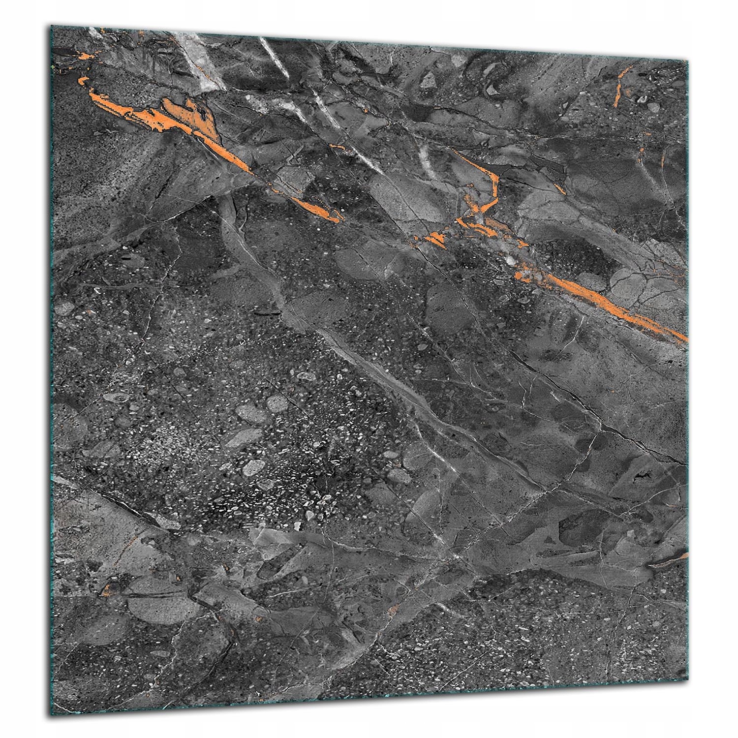 Skleněná Ochranná Deska Panel Lepidlo 60x65 MRAMORTvrzené Sklo Kuchyně 7v1