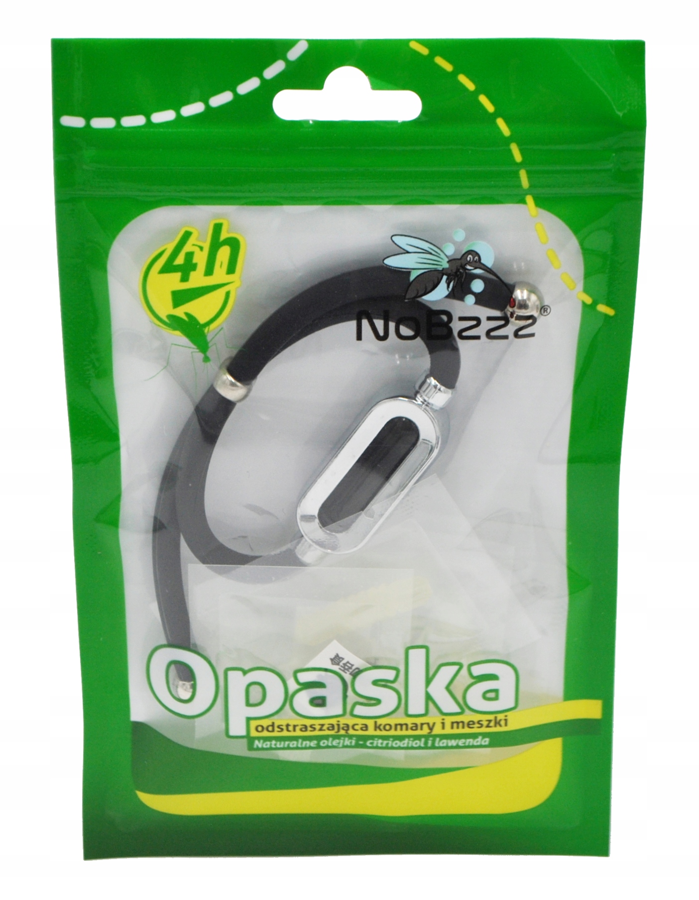 

NoBzzz Opaska Na Komary i Meszki dla Dorosłych +3x