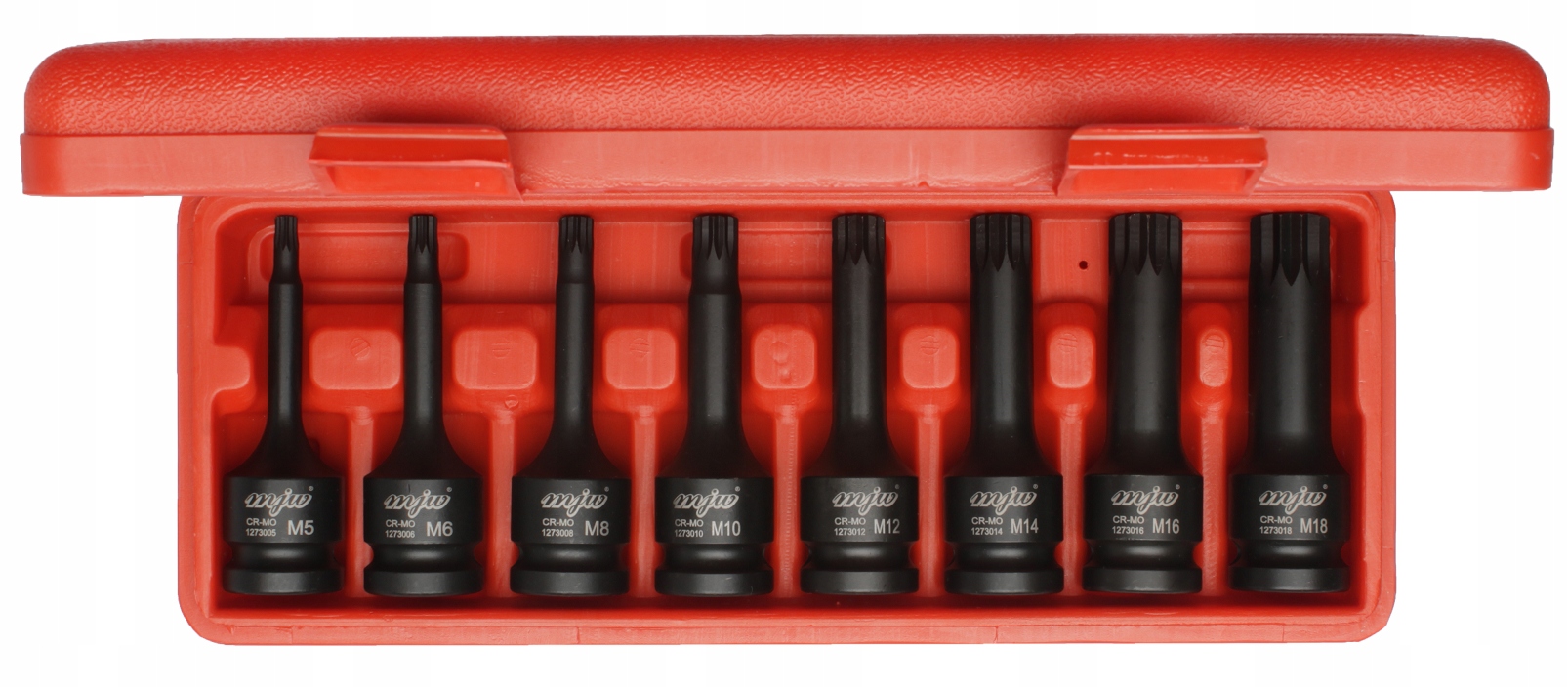 Zestaw kluczy trzpieniowych udarowych 1 2 SPLINE