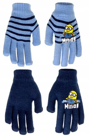 

rękawiczki rękawice pięciopalczaste Minionki 2-pak
