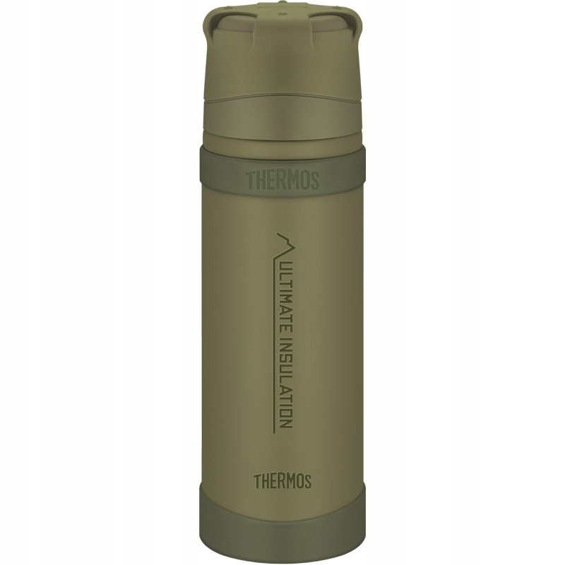Thermos do warunków ekstremalnych 500 ML z kubkiem khaki