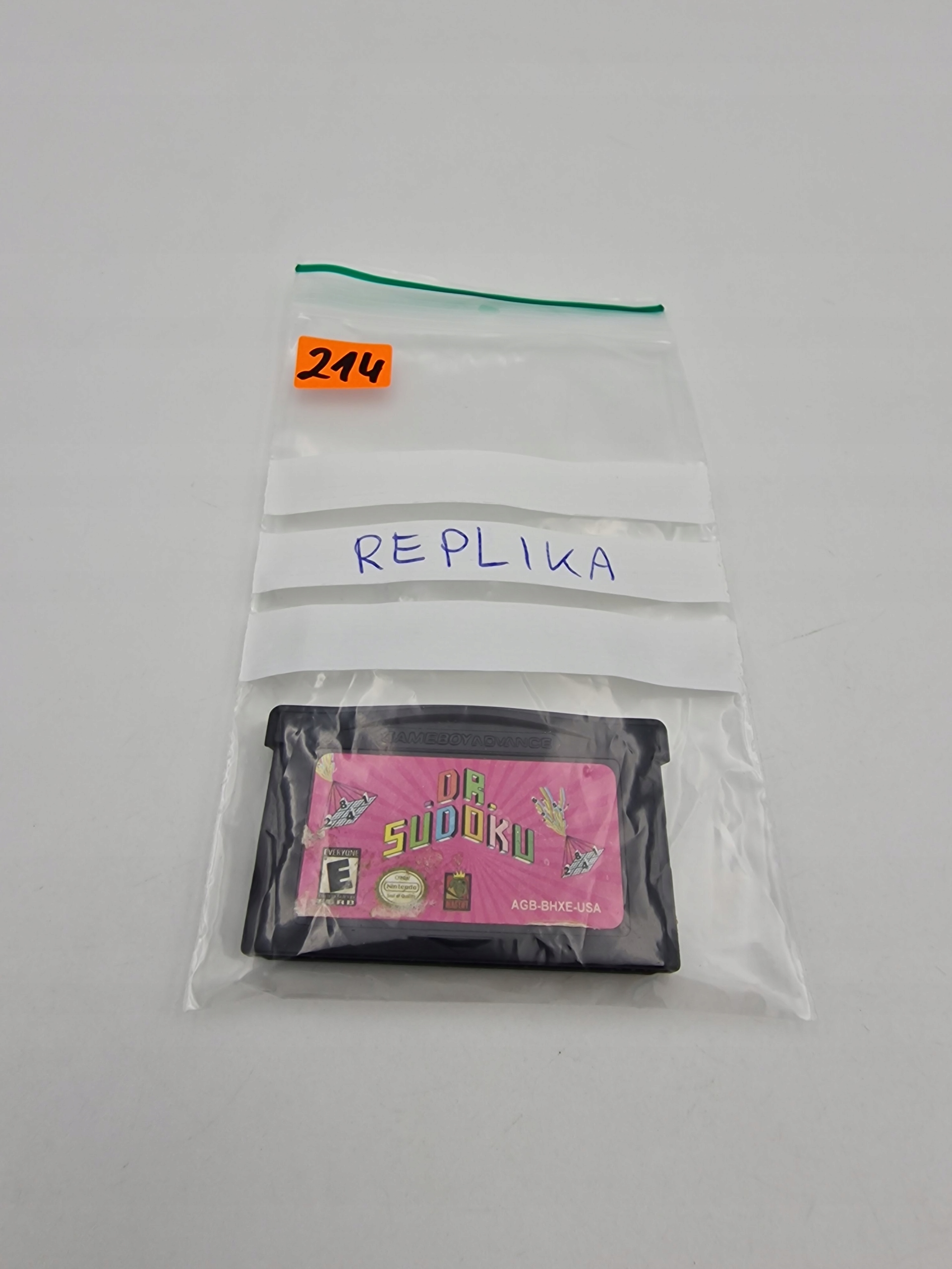 GAME BOY ADVANCE DR.SUDOKU REPLIKA Producent Nintendo