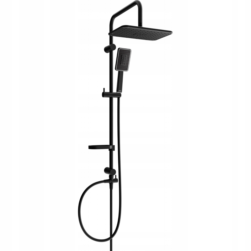 Mexen X54 sprchový stĺp, čierna/chrómová 798545491-71