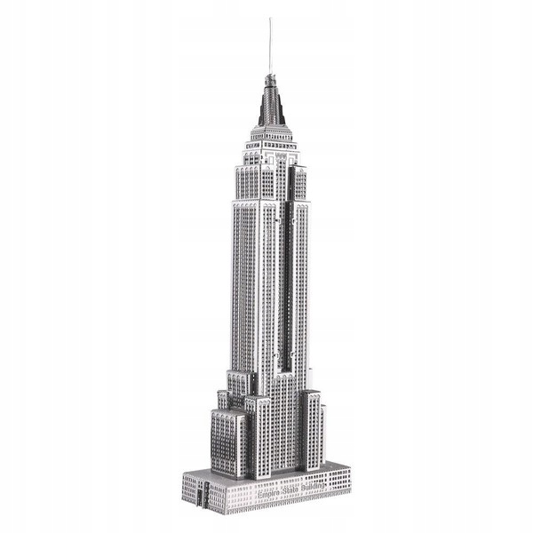 Puzzle Metalowe 3D Empire State Building 21 el.