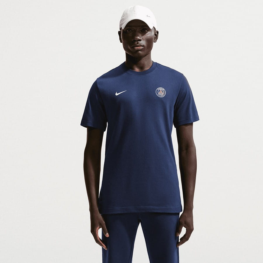 Koszulka Nike Psg Club Essential Tee IM1664-410 Granatowy, XL