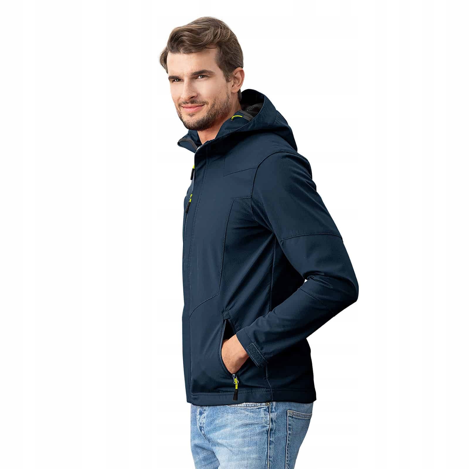 

Męska kurtka Softshell przeciwdeszczowa Nano