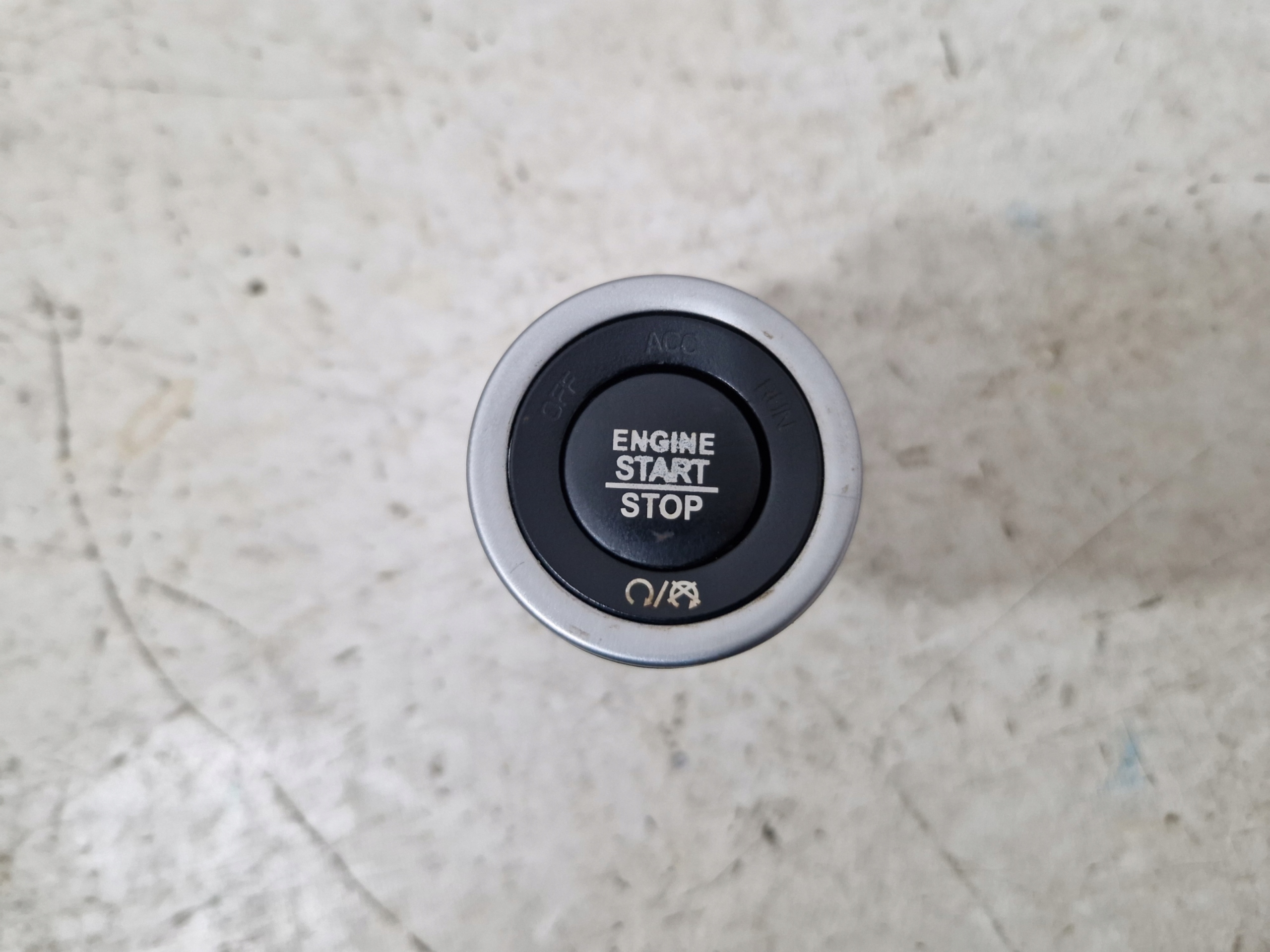 DODGE CHARGER CHALLENGER 2019- button START STOP 68299957AB