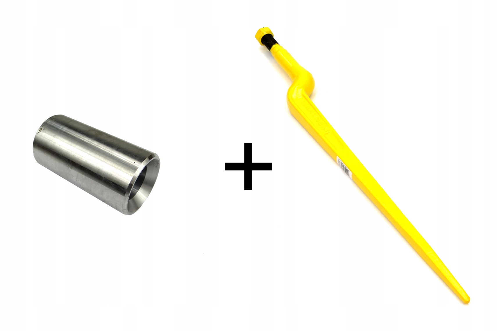 Ząb przegięty krótki 800mm + tuleja WARYŃSKI