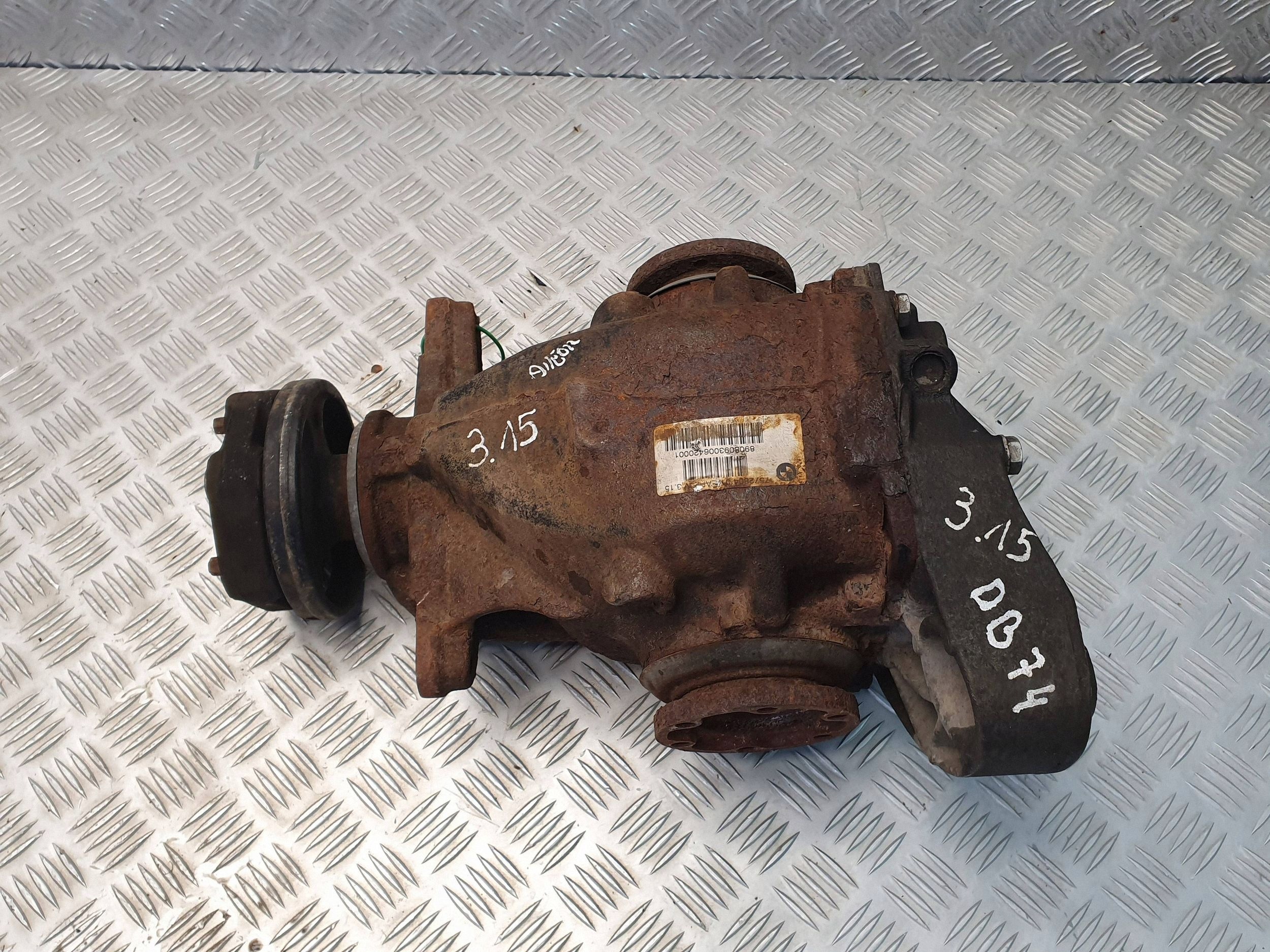Differential Differential heck 3.15 7572804 BMW E81 E87 E90 E91 E92 2.0D N47 EUROPA