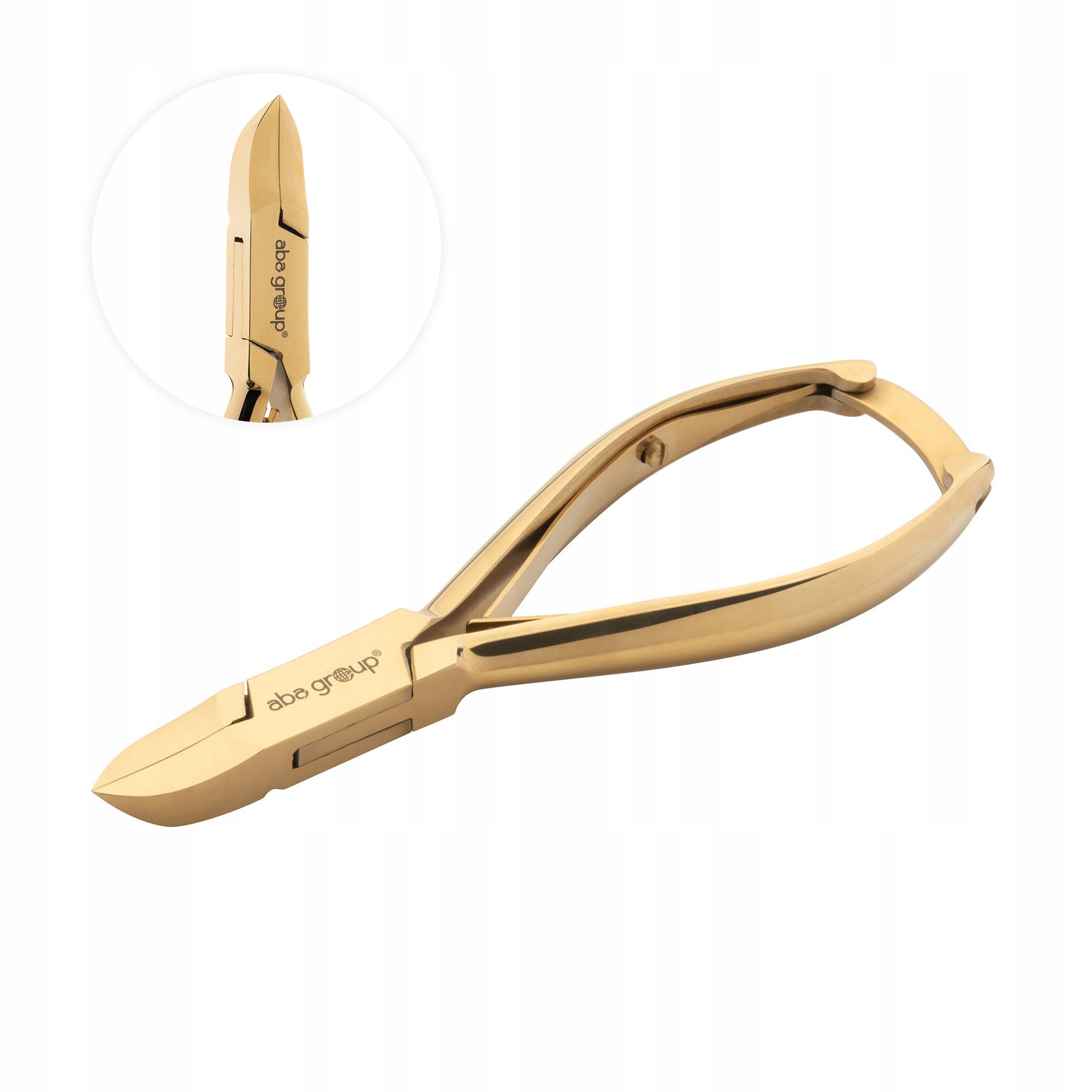 Kleštičky na zarůstající nehty Podologické kleště zlaté Aba Group 1039