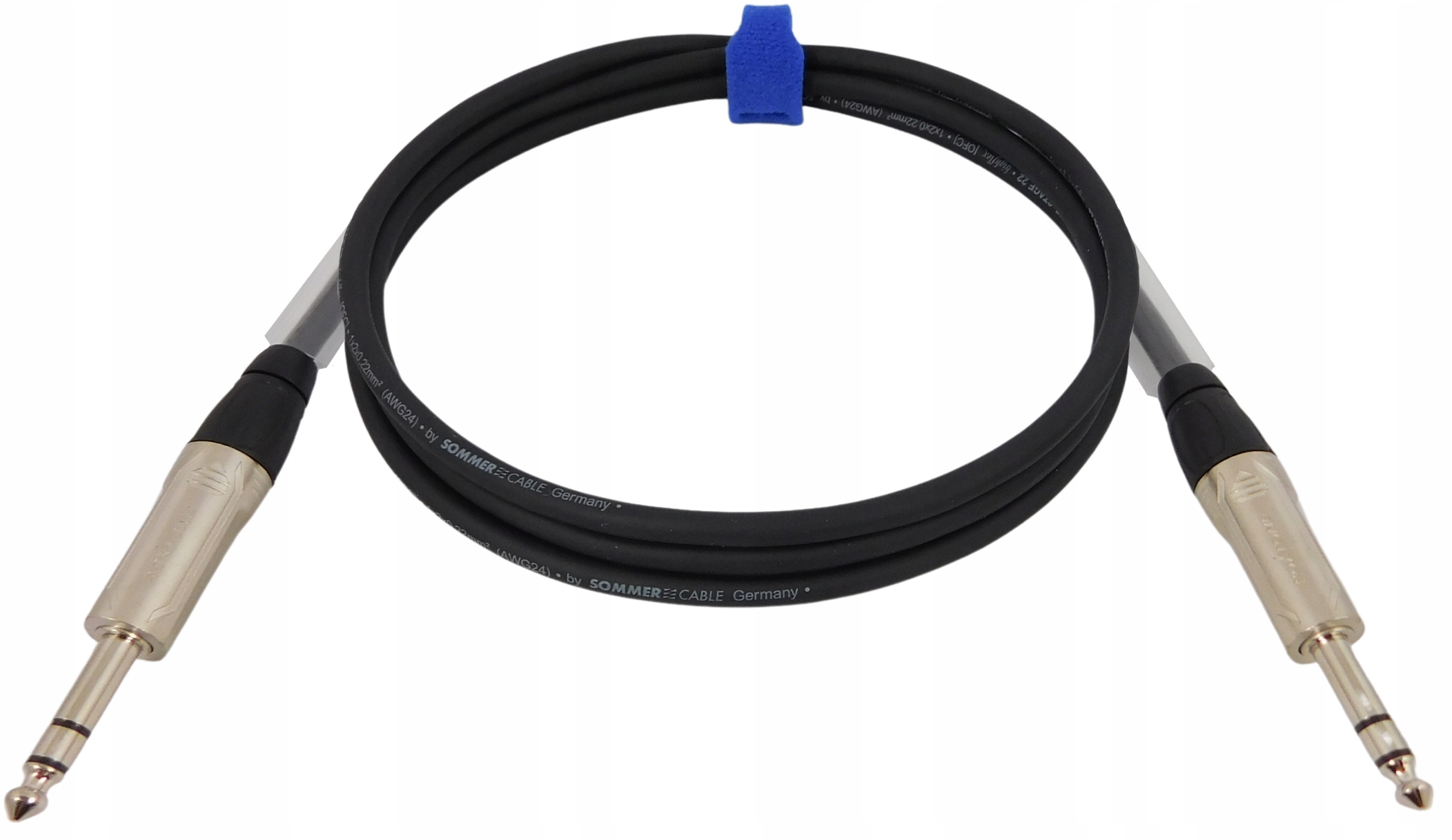 Kabel Sommer Stage Jack 6,3 mm Roxtone Stereo 30 m