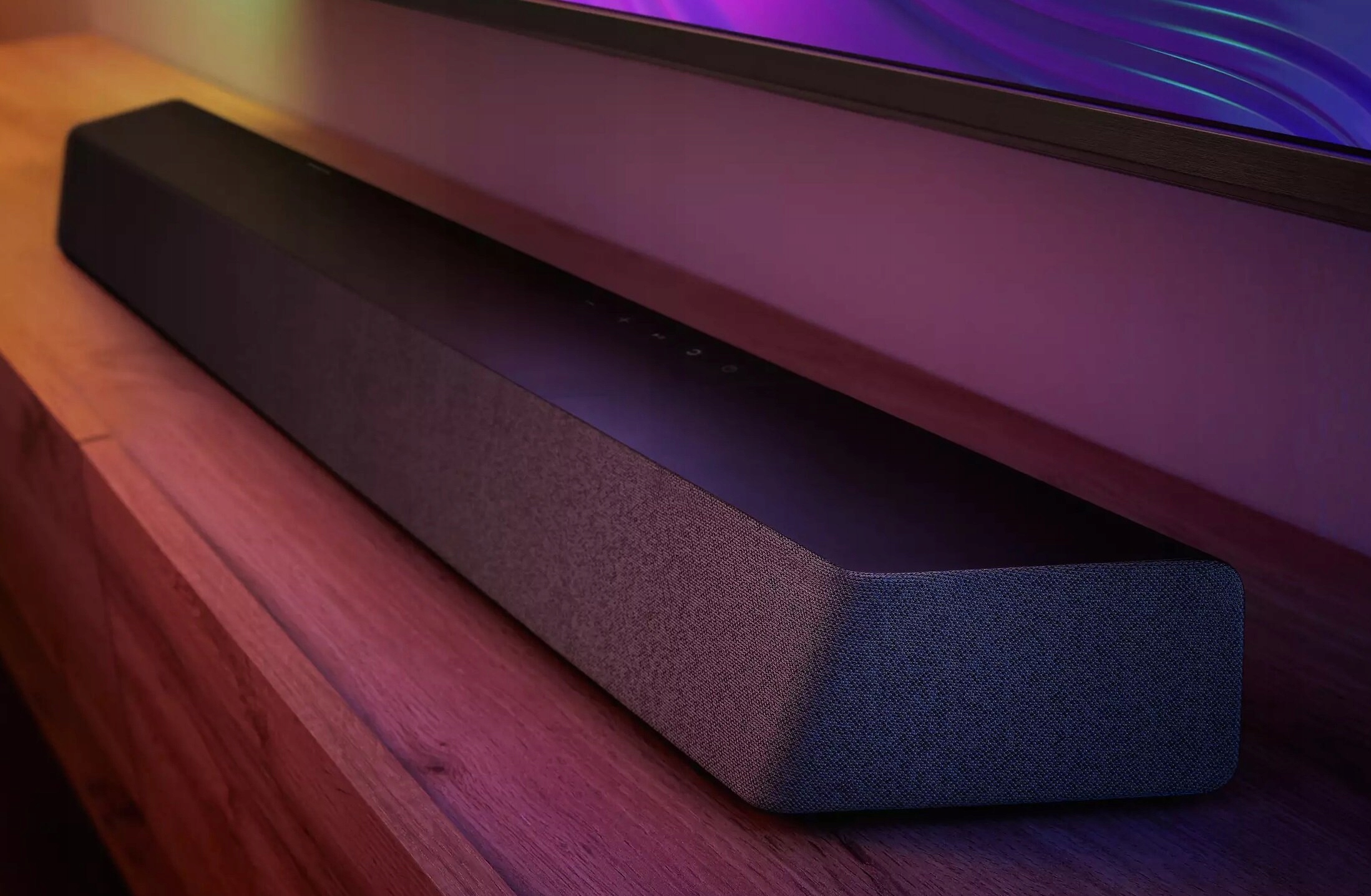 Soundbar Philips TAB8507B/10 3.1 600 W czarny AirPlay 2 Bluetooth Wi-Fi Wysokość produktu 6.5 cm