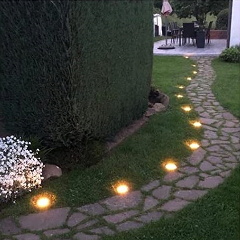 LAMPA SOLARNA NAJAZDOWA GRUNTOWA LED 8 SZT Szerokość produktu 11.5 cm